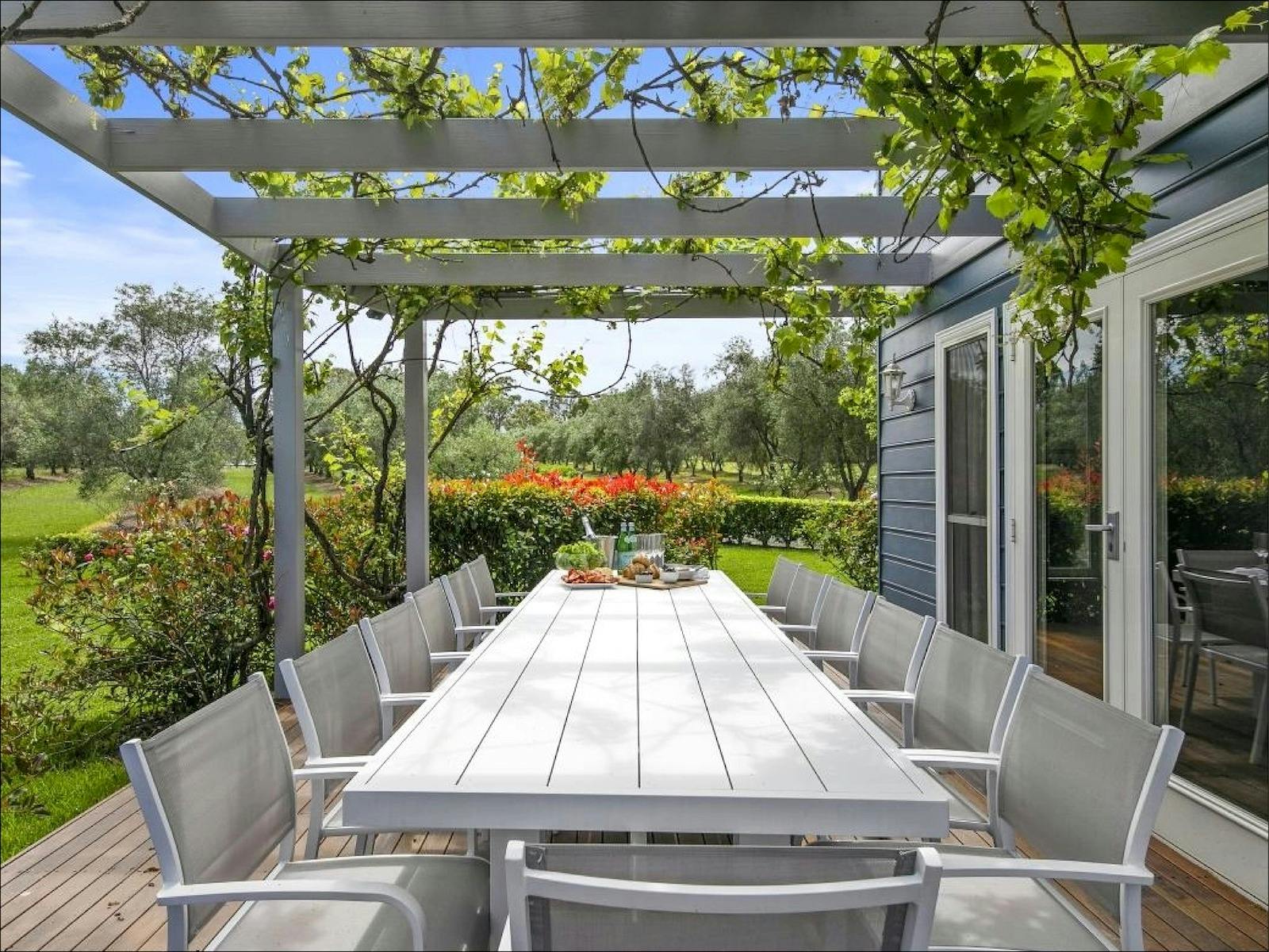 Outdoors in the vineyards
