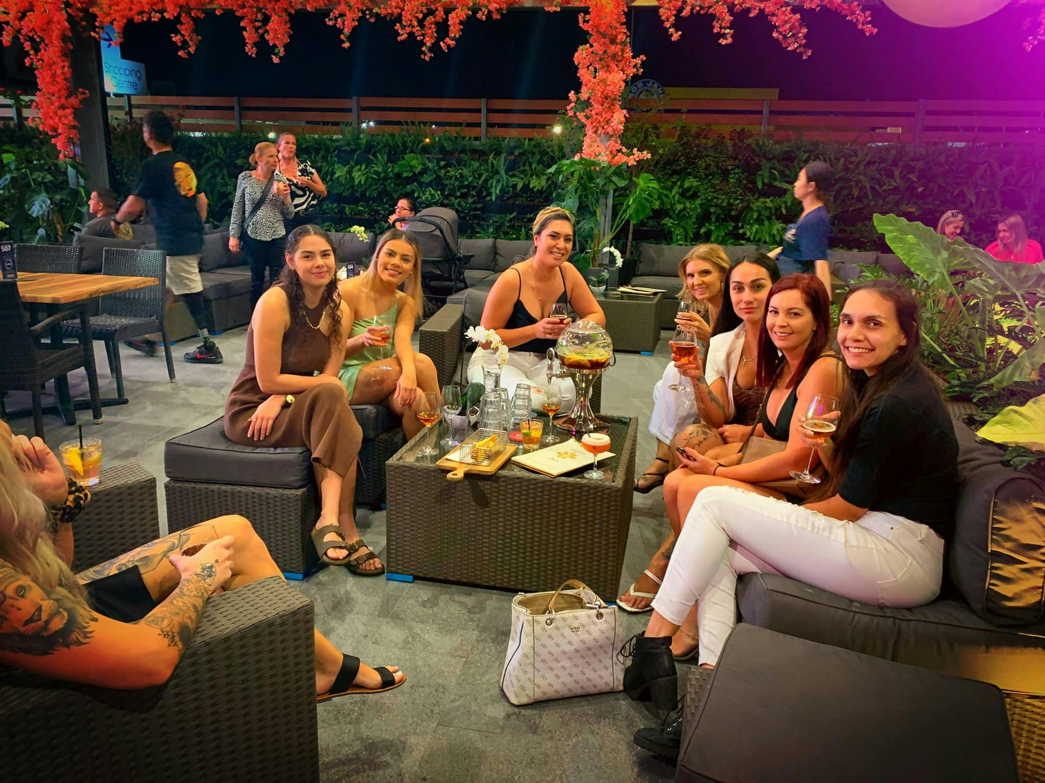 Cocktails in Tropics Bar