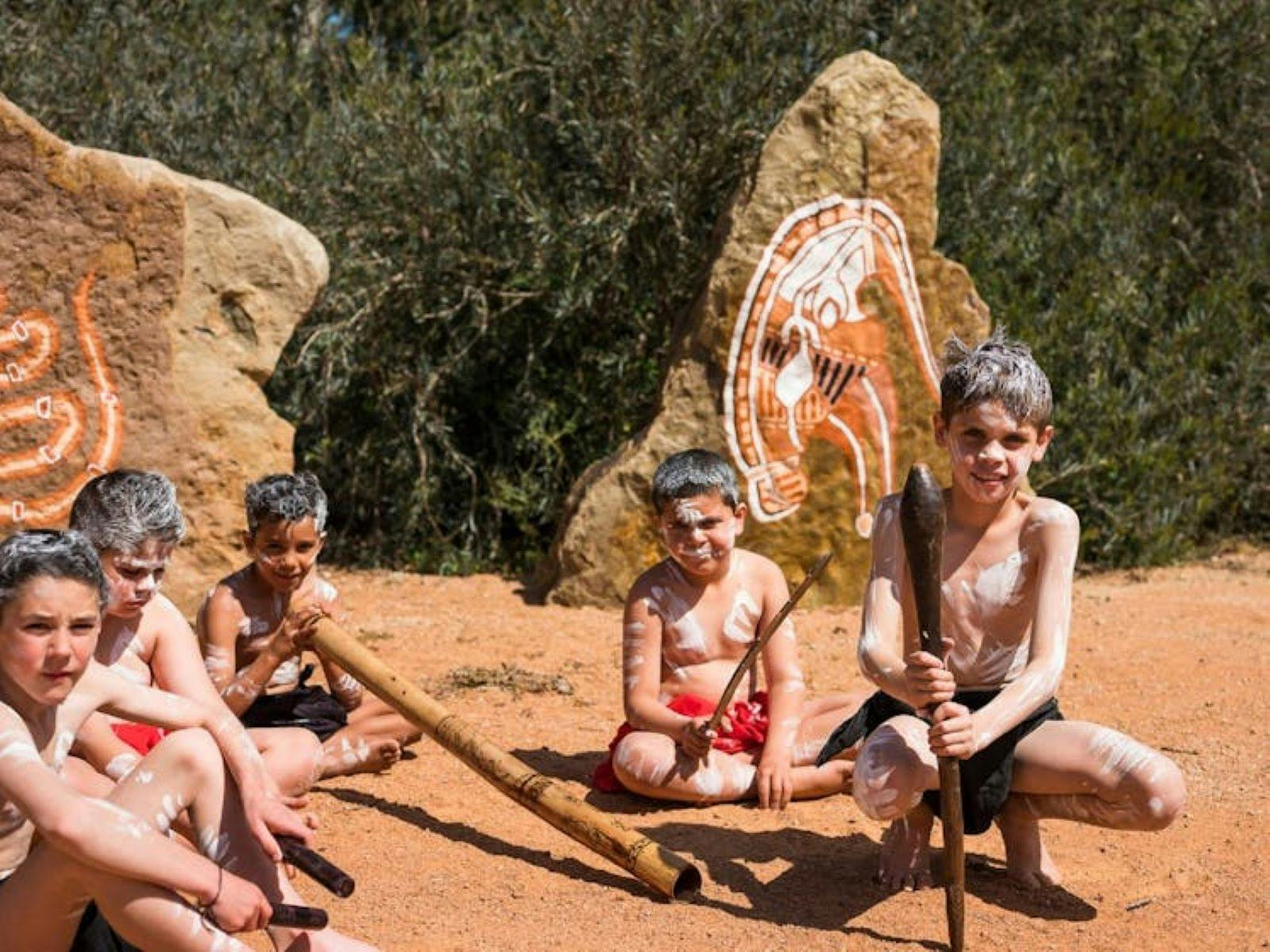 Group of Wiradjuri boys