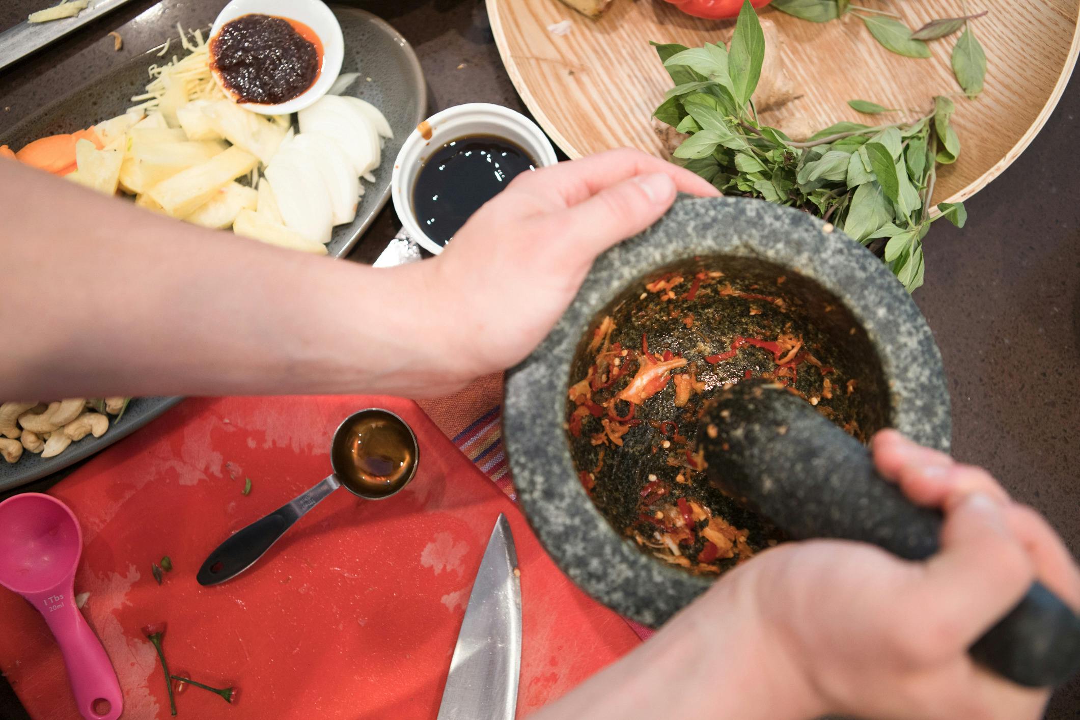 Sticky Rice Cooking School