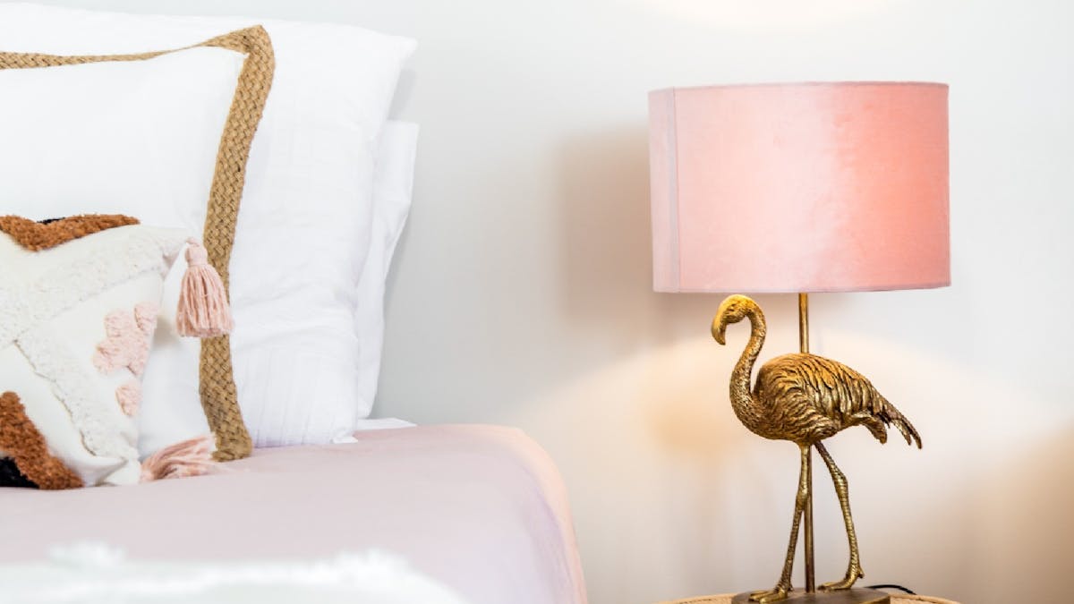 Twin bedroom bedside