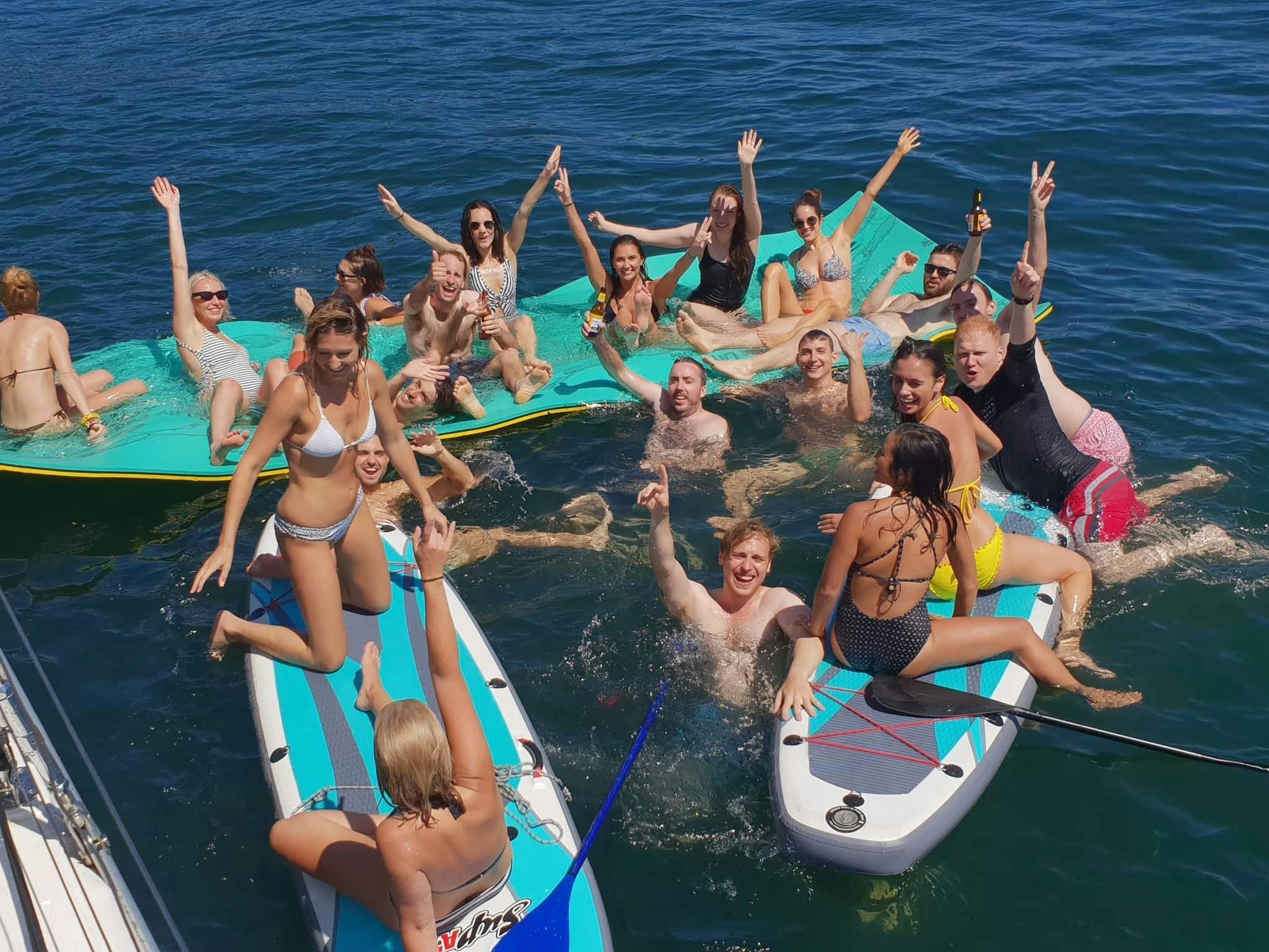 Fun on the anchorage image.