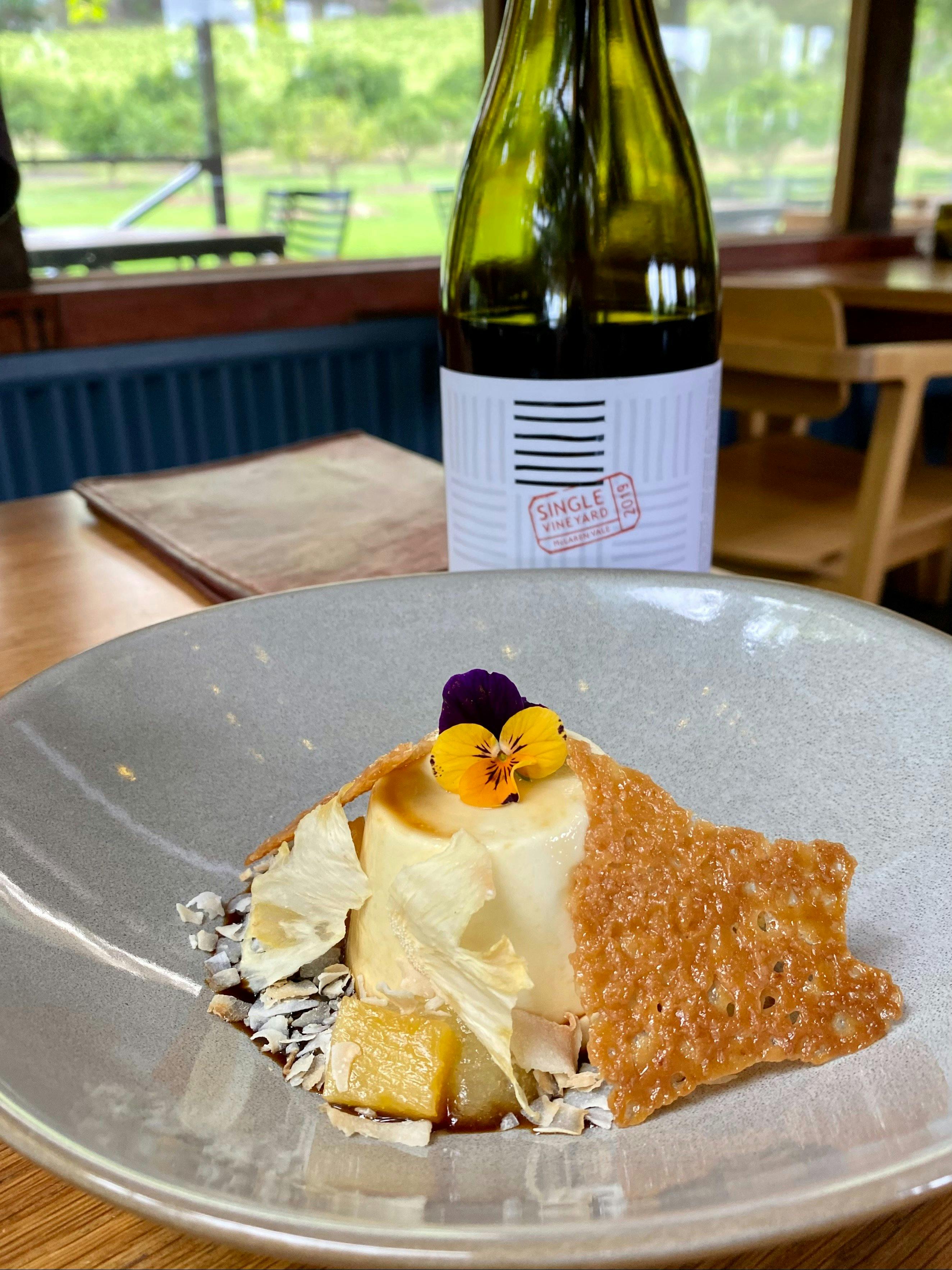 Desert as part of The Currant Shed lunch