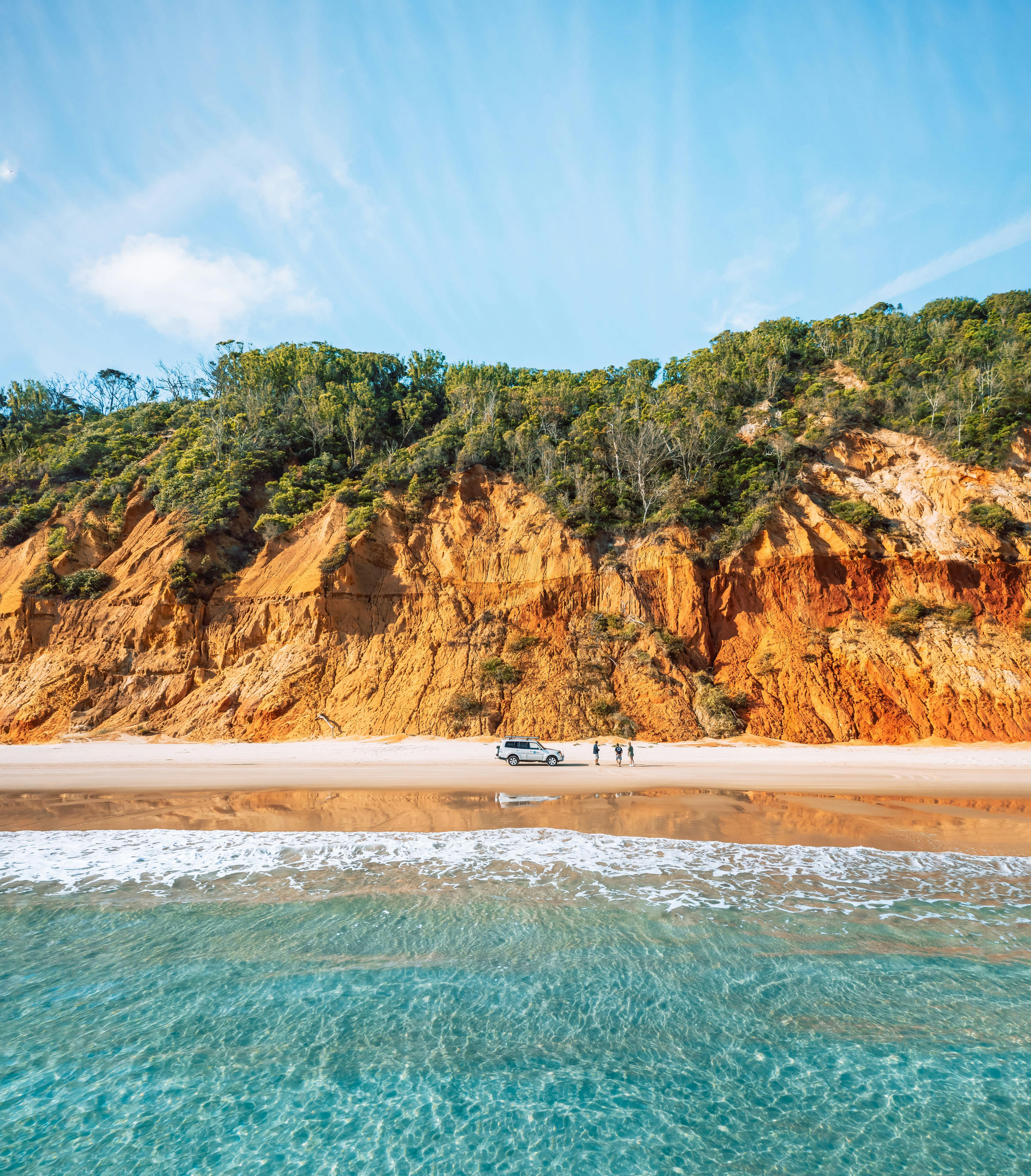 Sunshine Moments with Great Beach Drive 4wd Tours