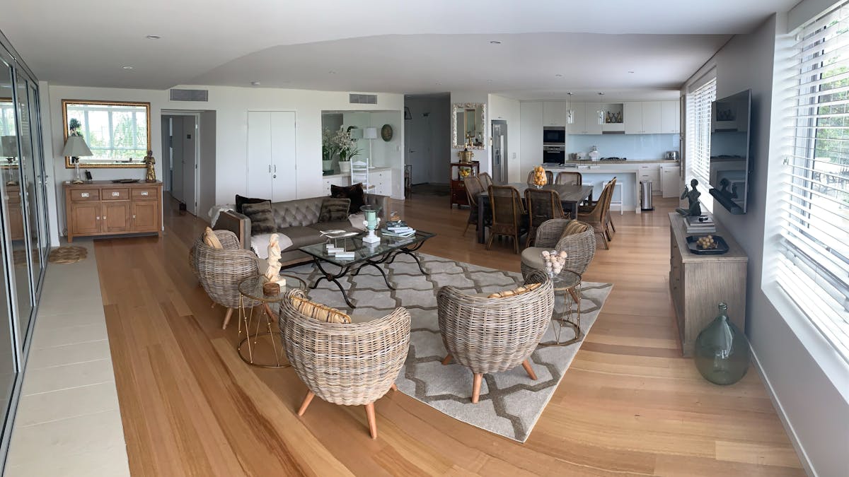 Apartment living area