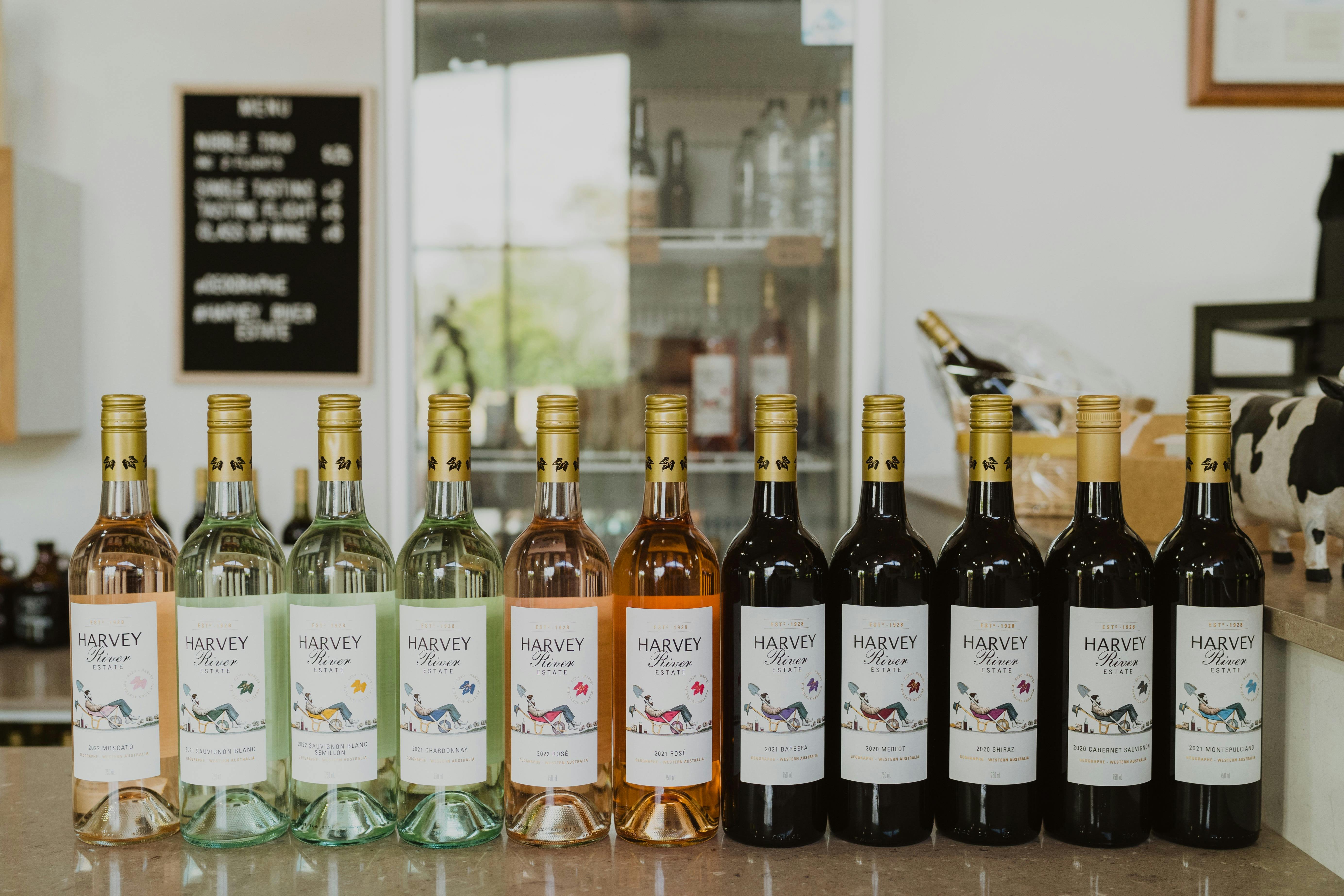 Harvey River Estate Wine Range