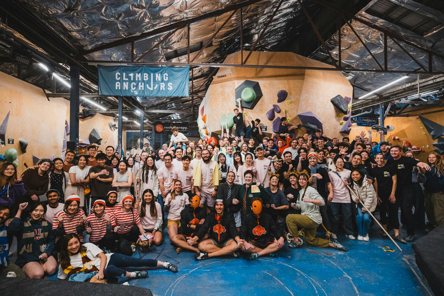 Team climbing round invites our community to get creative!