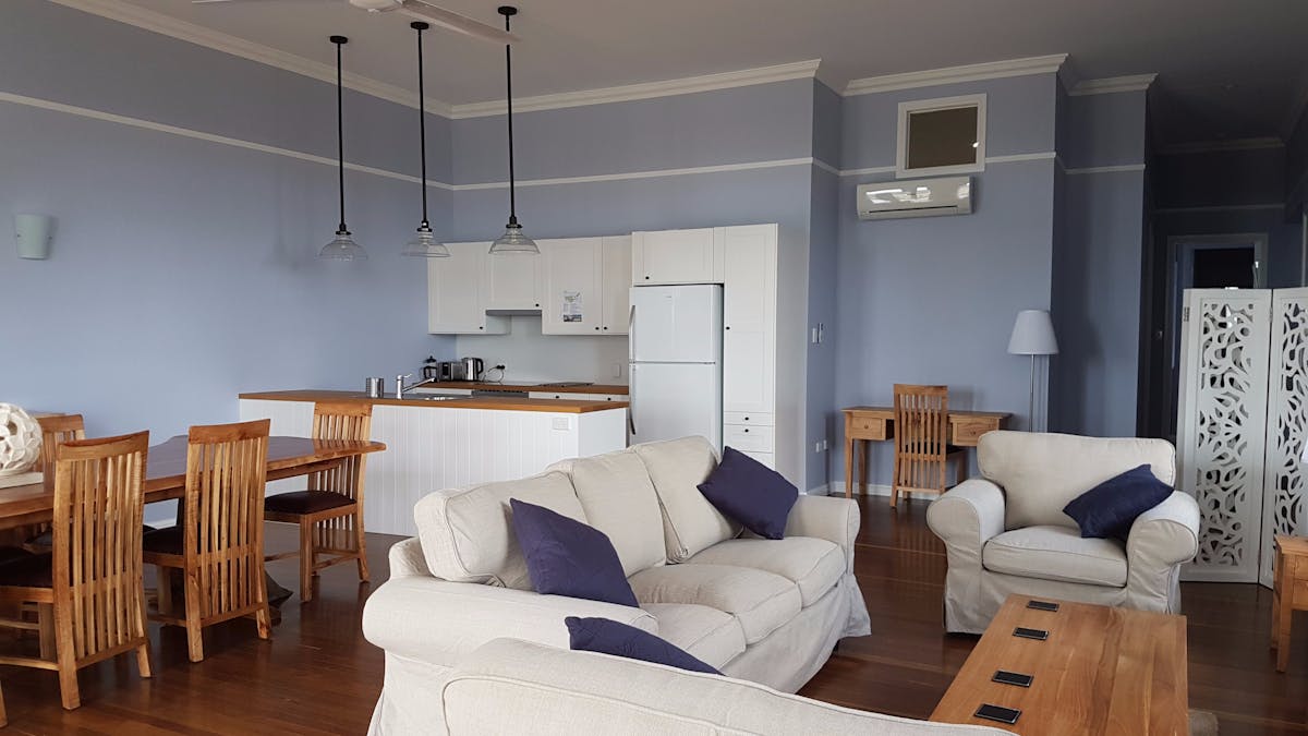Lounge and Kitchen