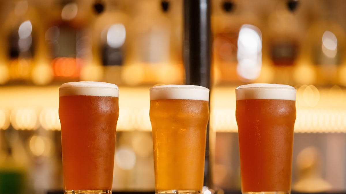 Beer on Bar