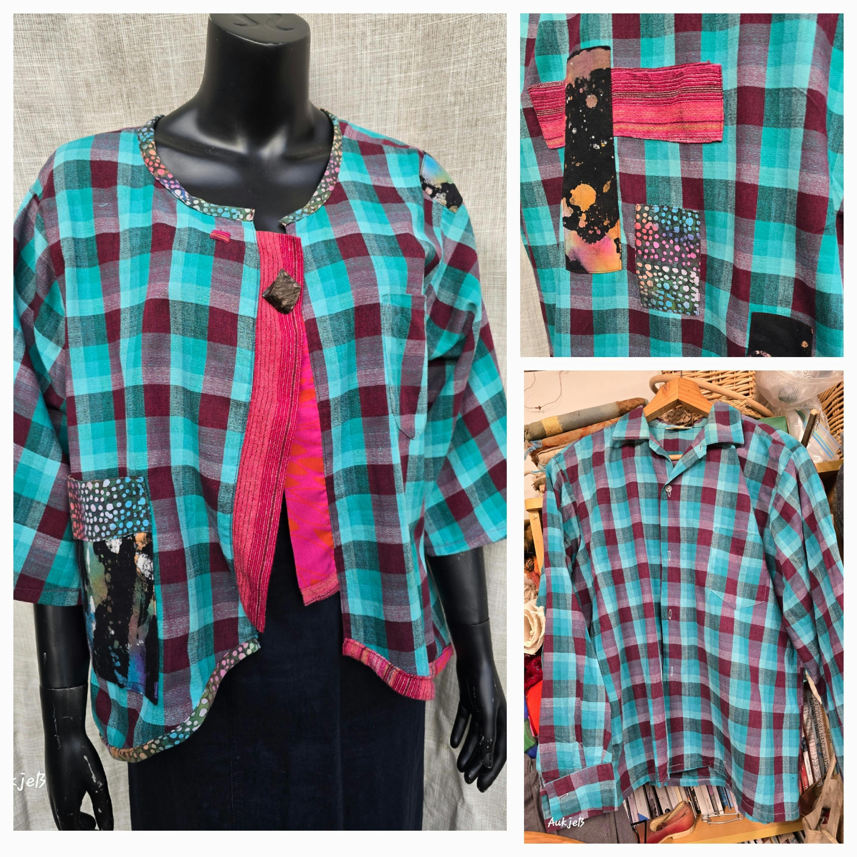 Upcycle fashion workshop Ross Tasmania