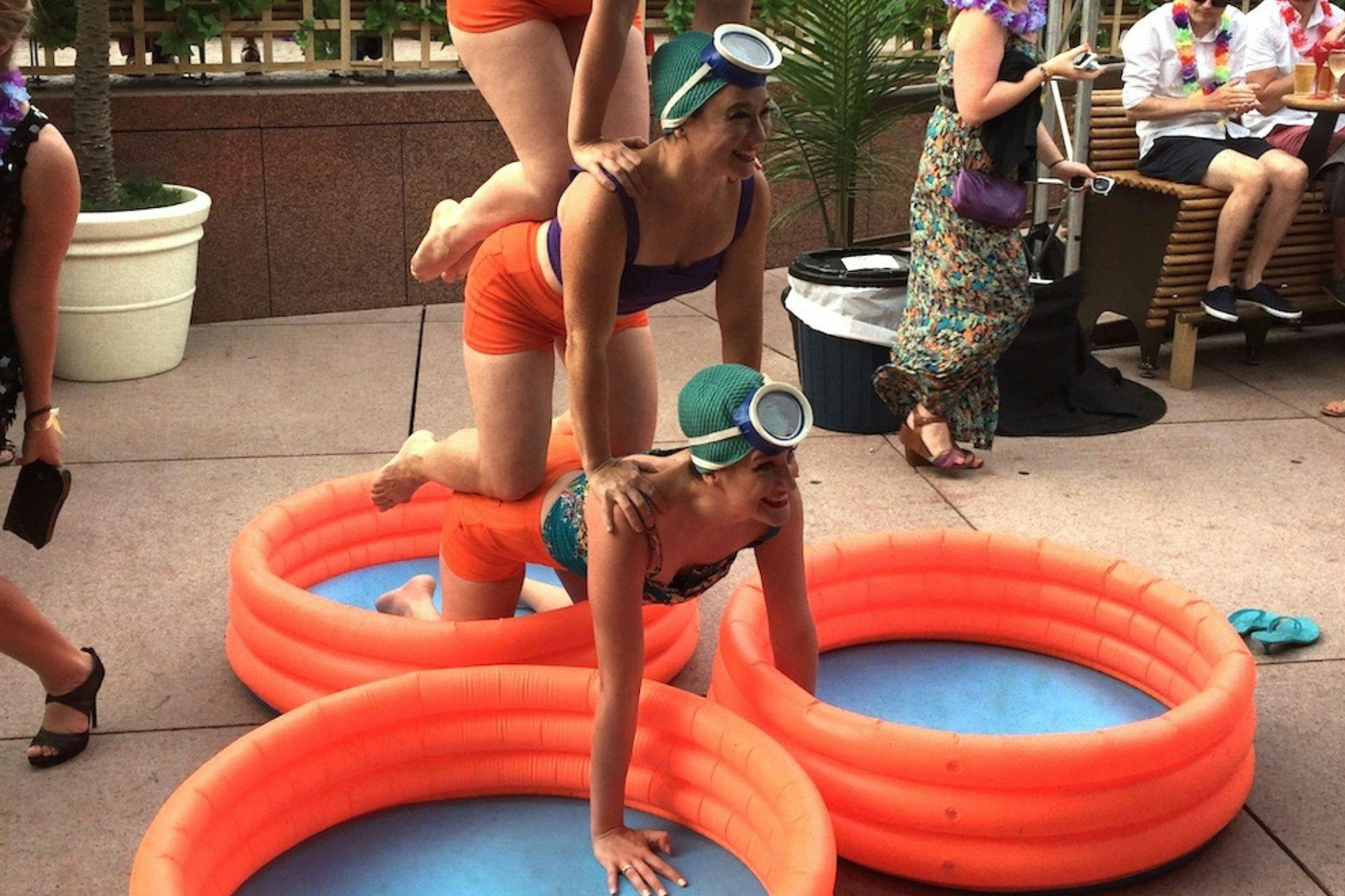 Performances at Playground Lawn Darling Harbour