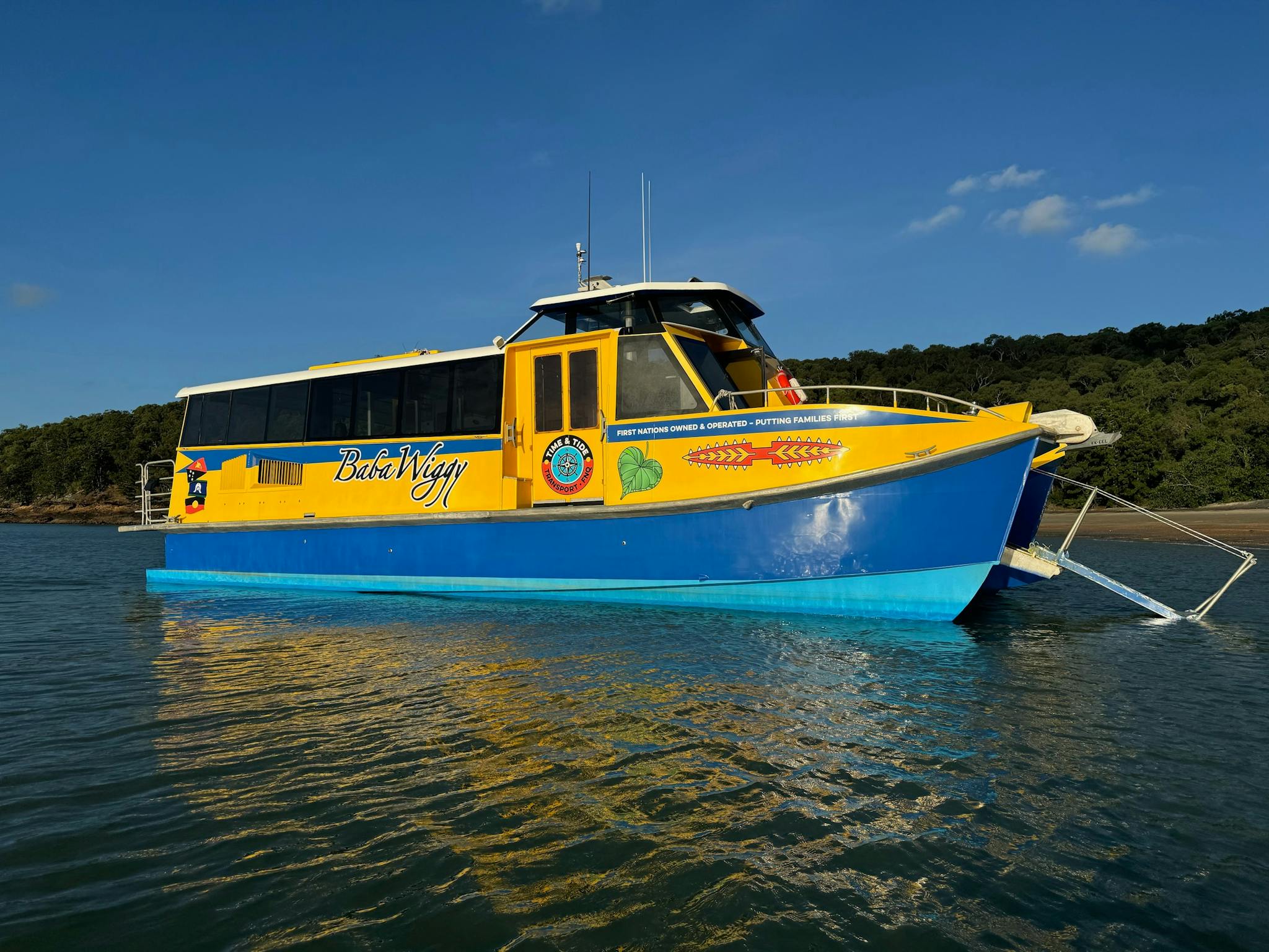 This is our primary vessel ferry servicing between Thursday Island & Horn Island Harbour This is our primary vessel ferry servicing between Thursday Island & Horn Island Harbour