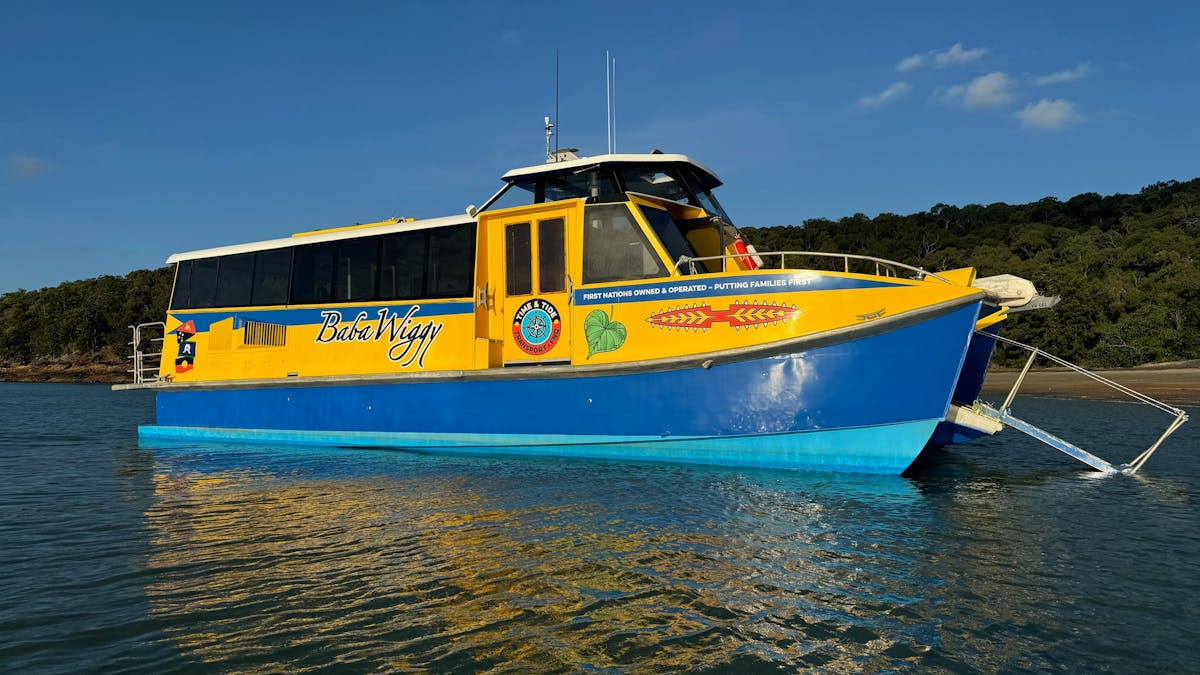 This is our primary vessel ferry servicing between Thursday Island & Horn Island Harbour