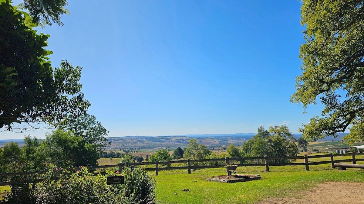 Just a snippet of the expansive quiet, peaceful country side.try