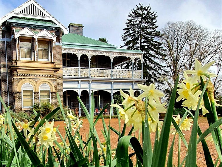 Front facade of Homestead