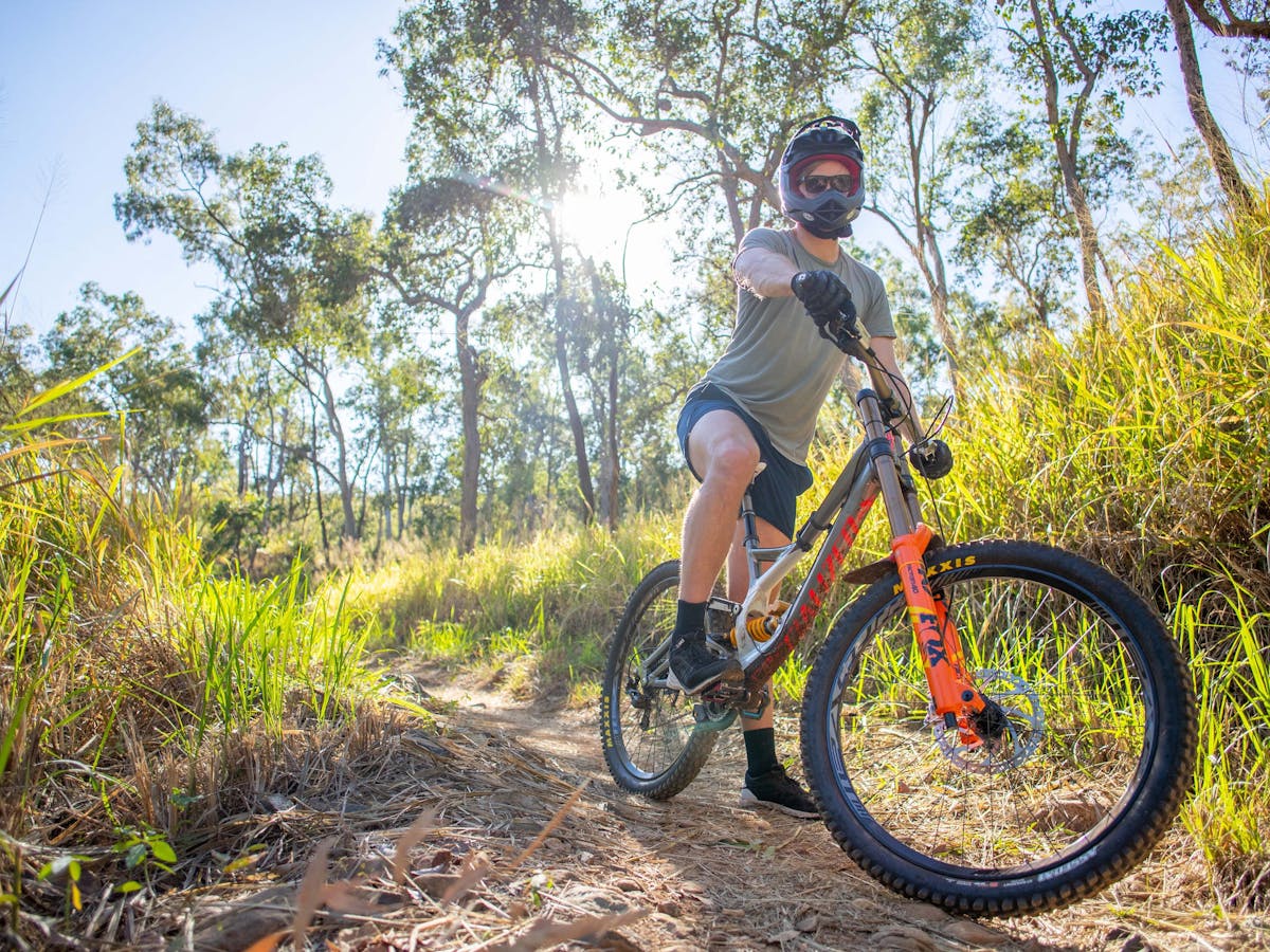 Mountain biking at First Turkey