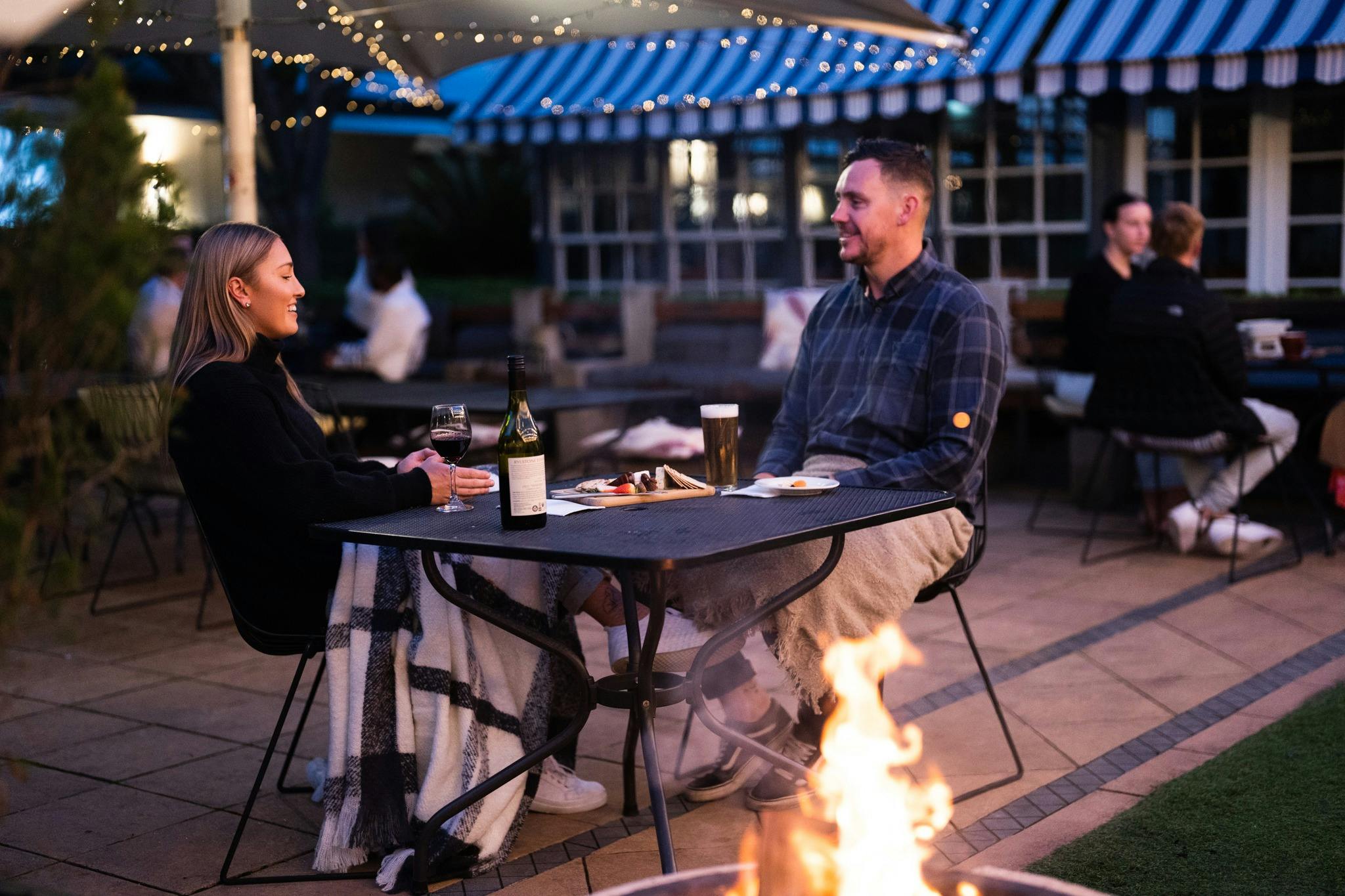 Cosy winters by the fire