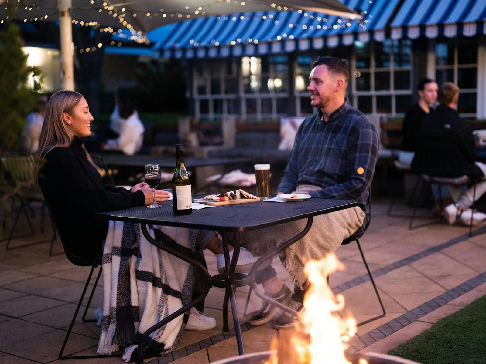 Cosy winters by the fire