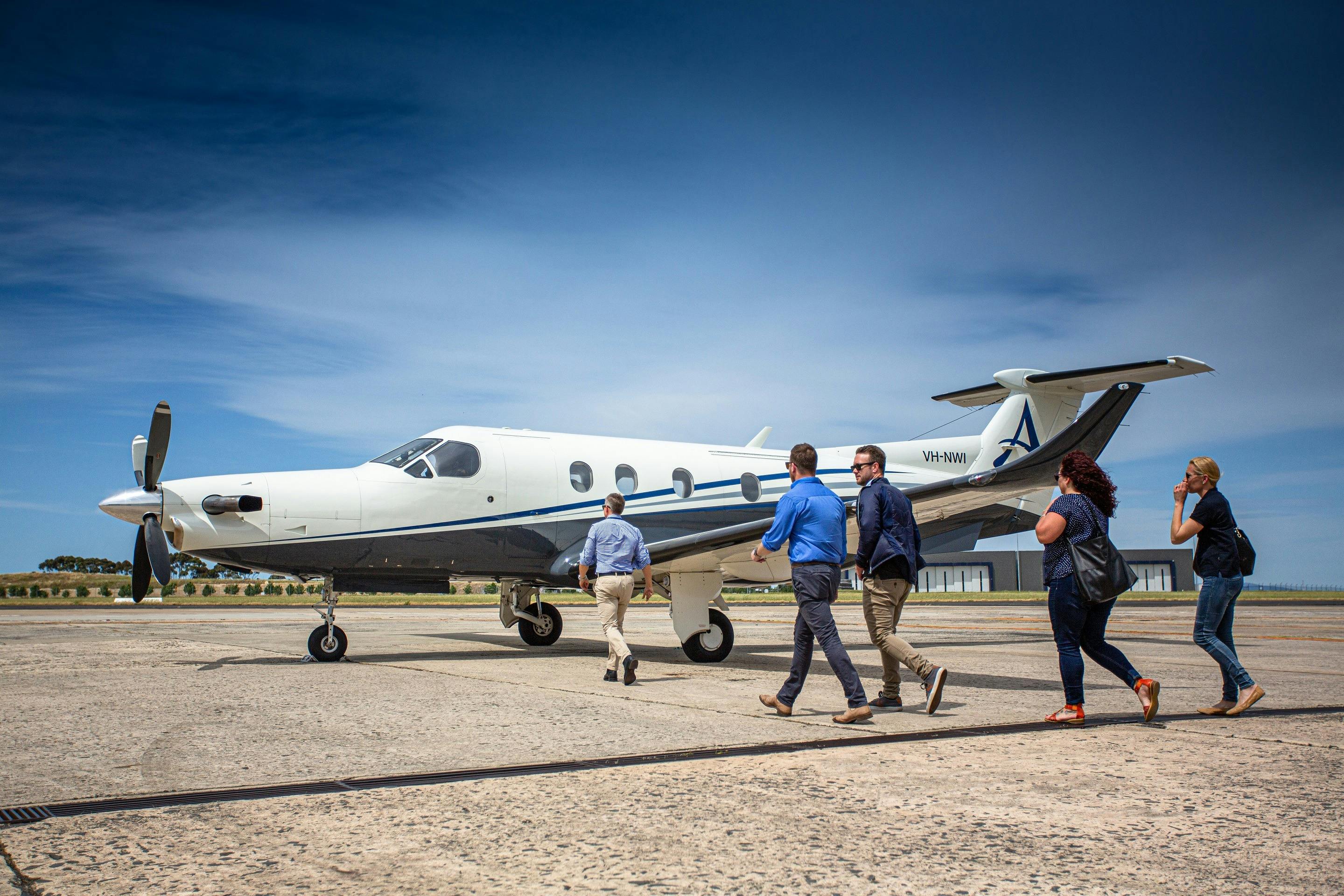 Boarding the Outback Jet