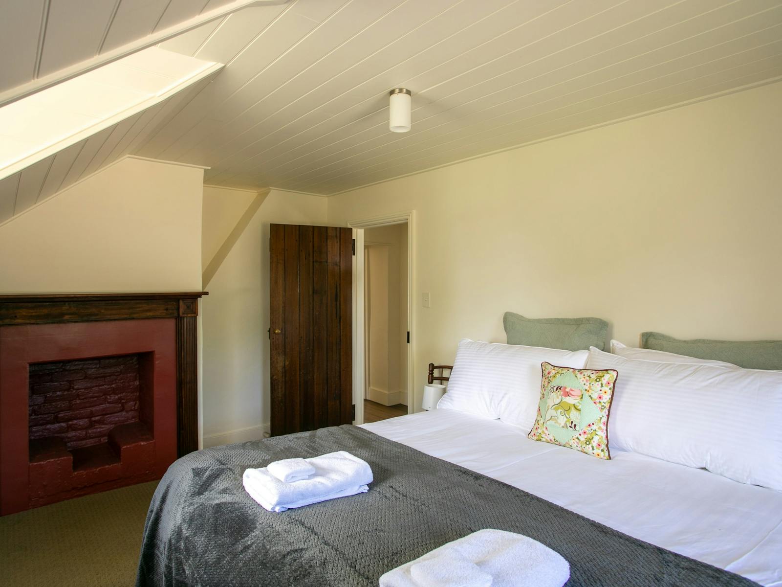 Upstairs king sized second bedroom