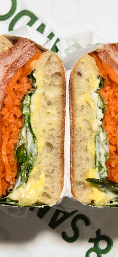 Spicy deli sandwich