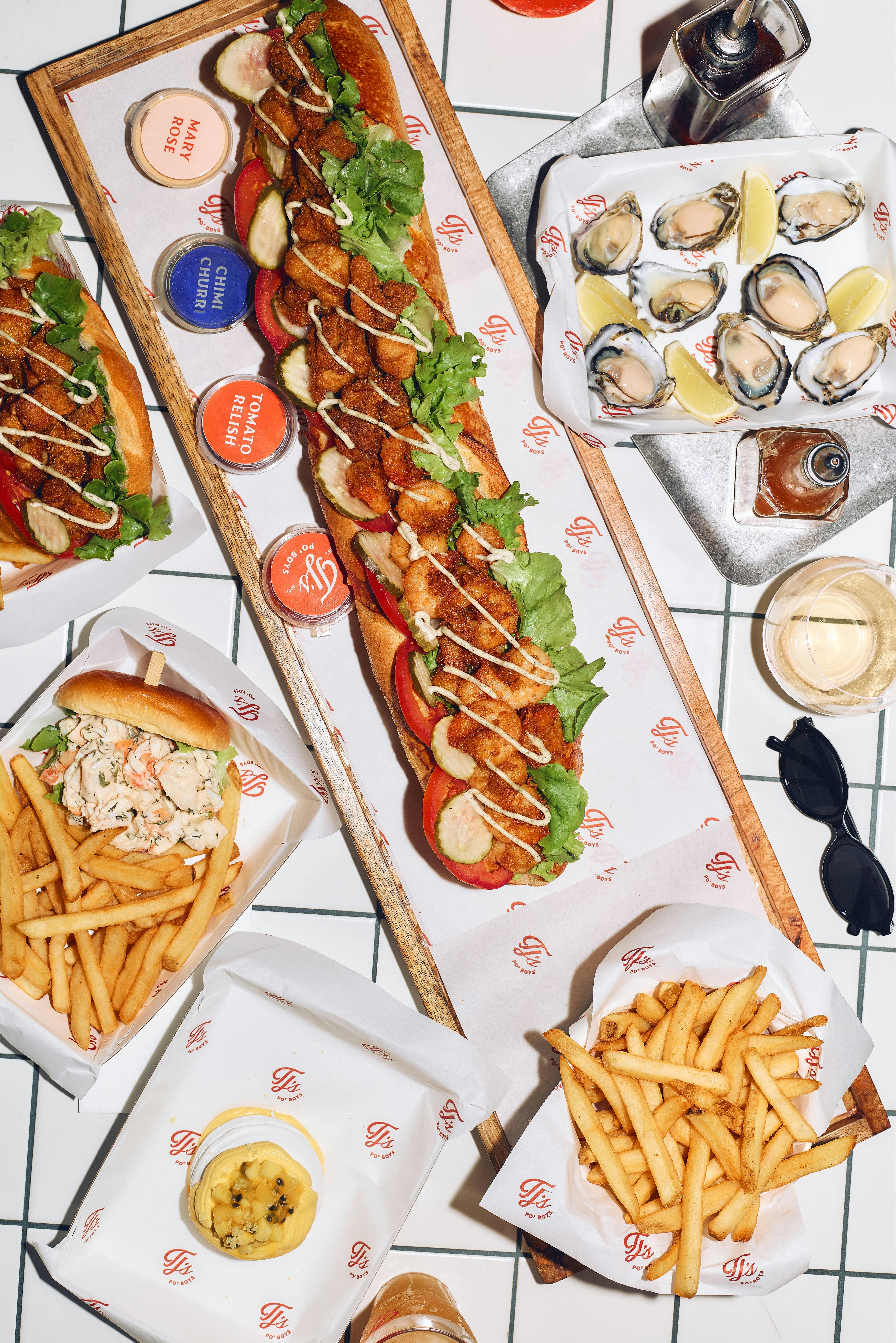 TJs Po Boy Food Image