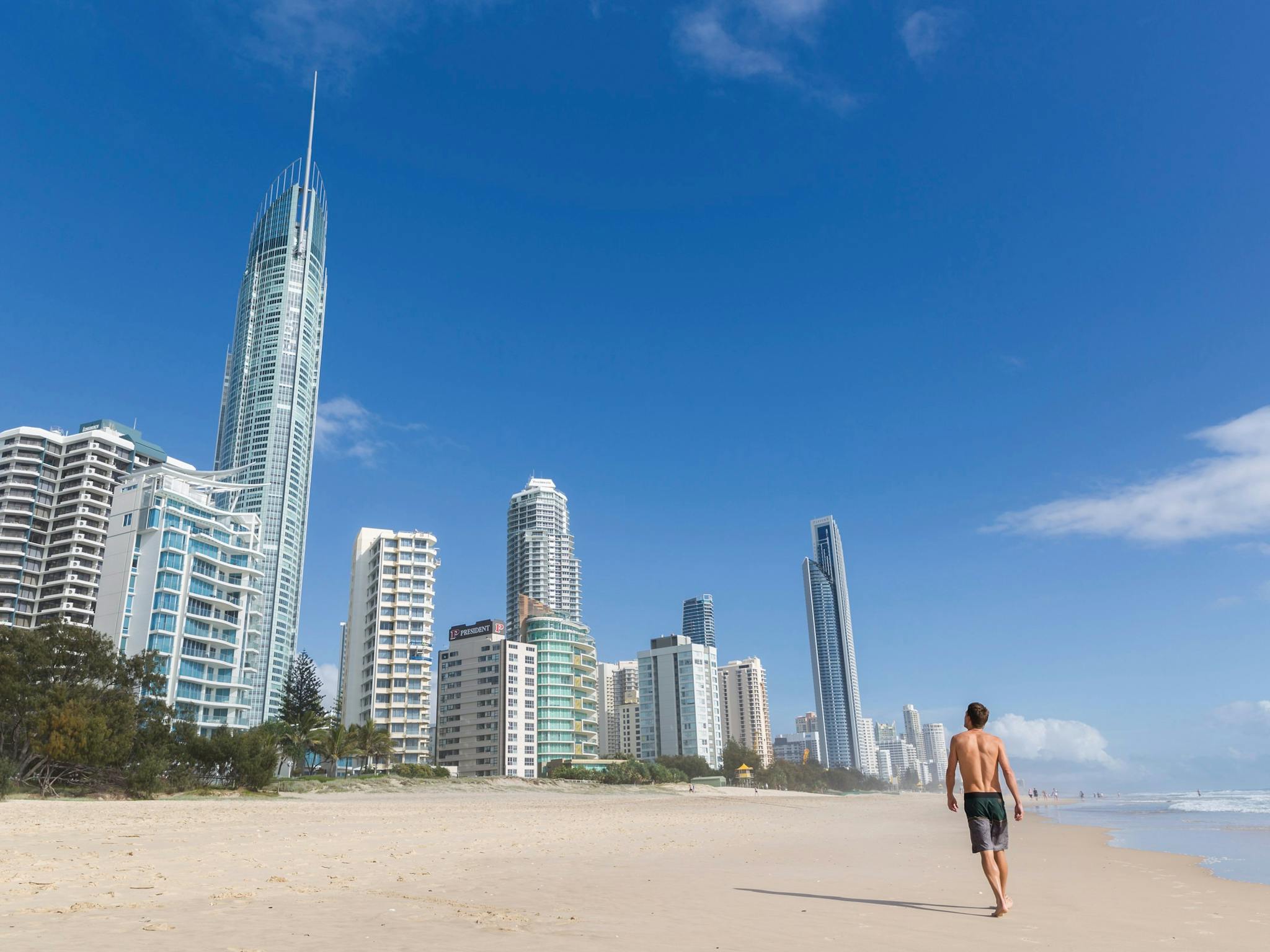 Gold Coast Surfer's Paradise Beach Gold Coast Surfer's Paradise Beach