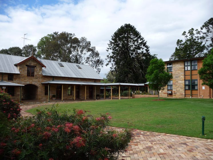 Sandstone buildings