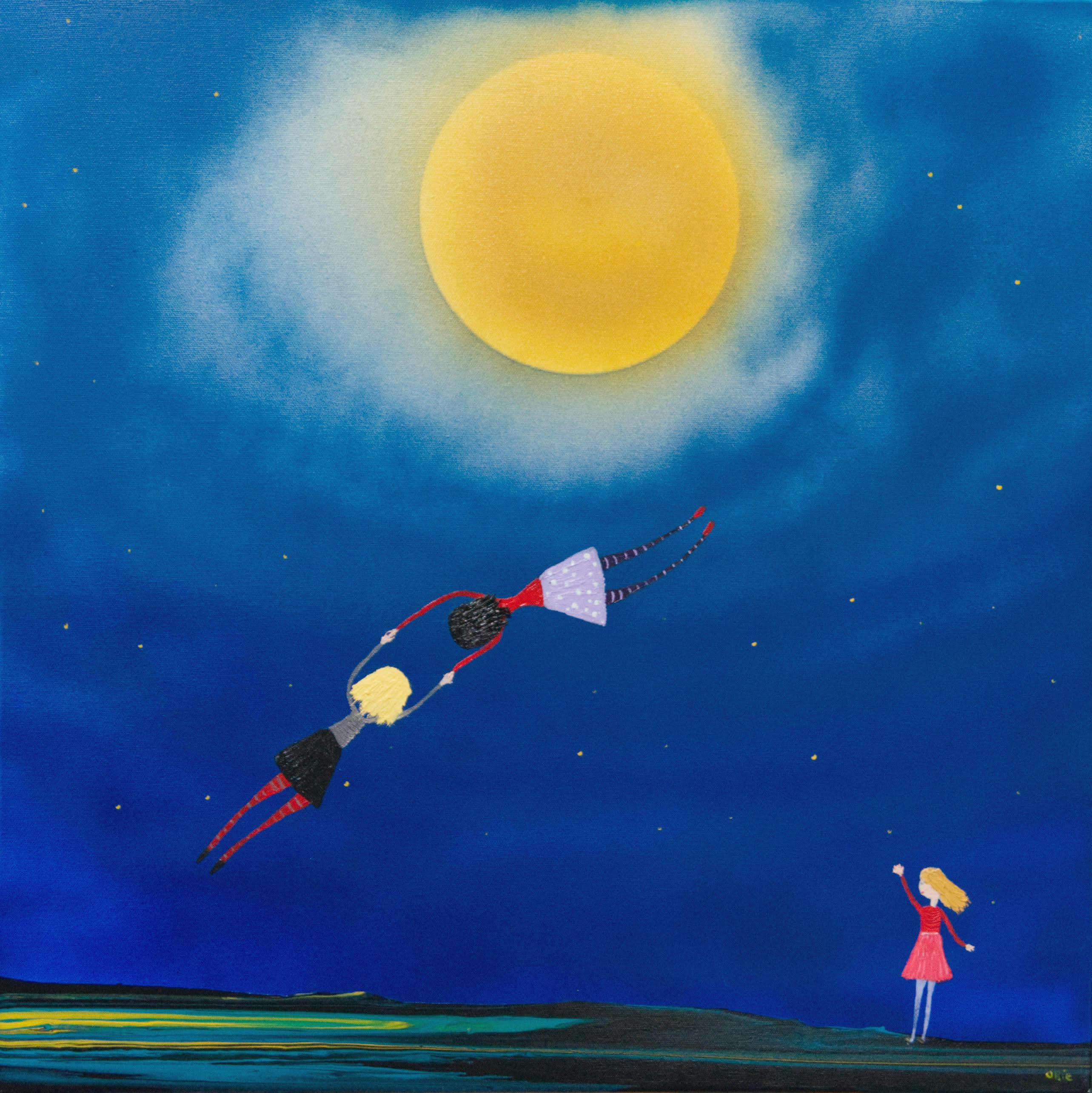oil, playful, enchanting, paint, exhibition, burnie,