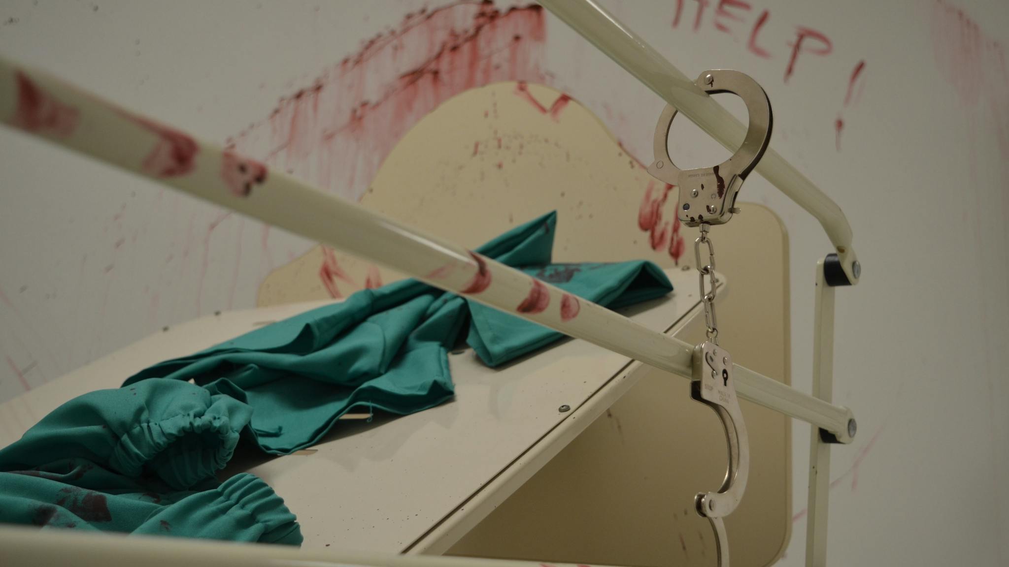 Fox in a Box Brisbane Zombie Lab hospital bed Fox in a Box Brisbane Zombie Lab hospital bed