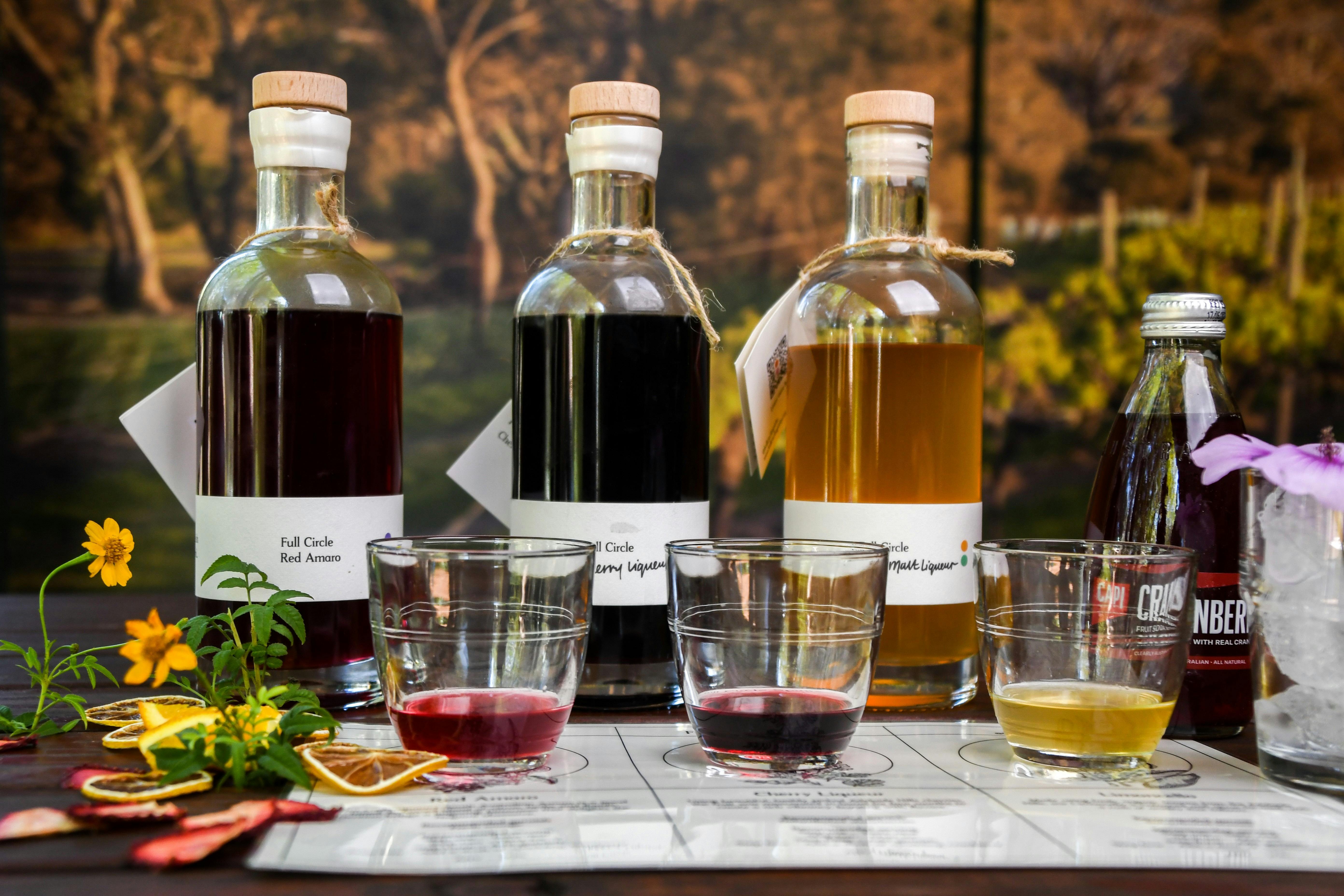 Cocktail flight