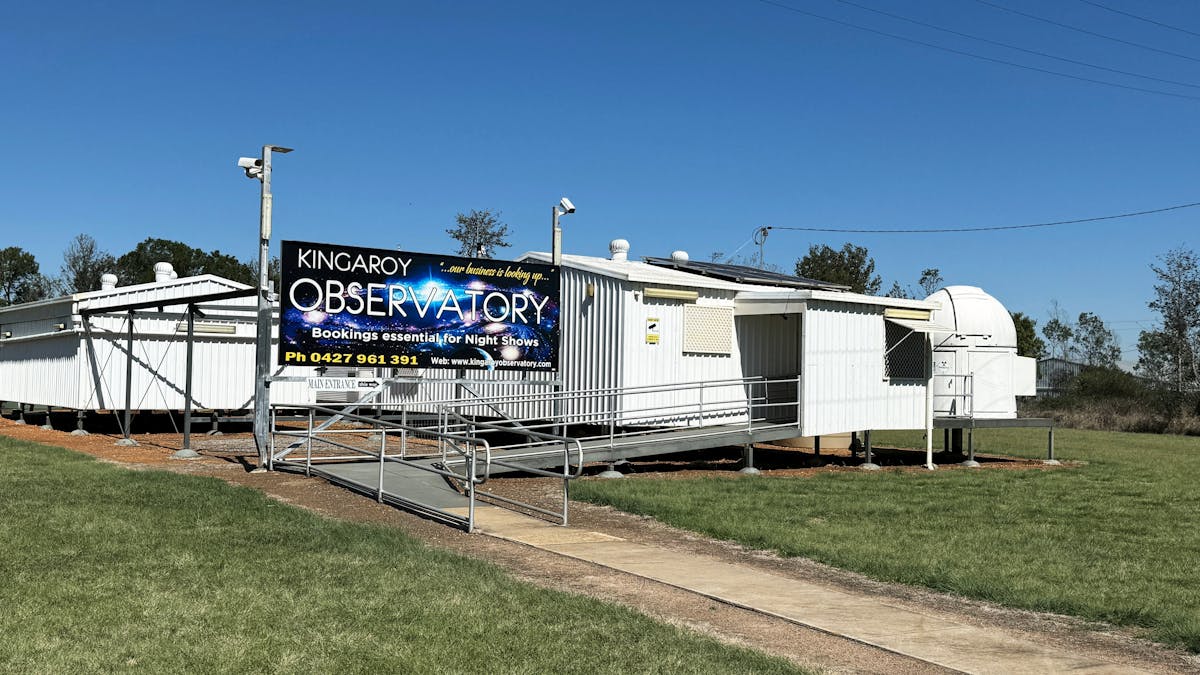 KIngaroy Observatory new sign KIngaroy Observatory new sign