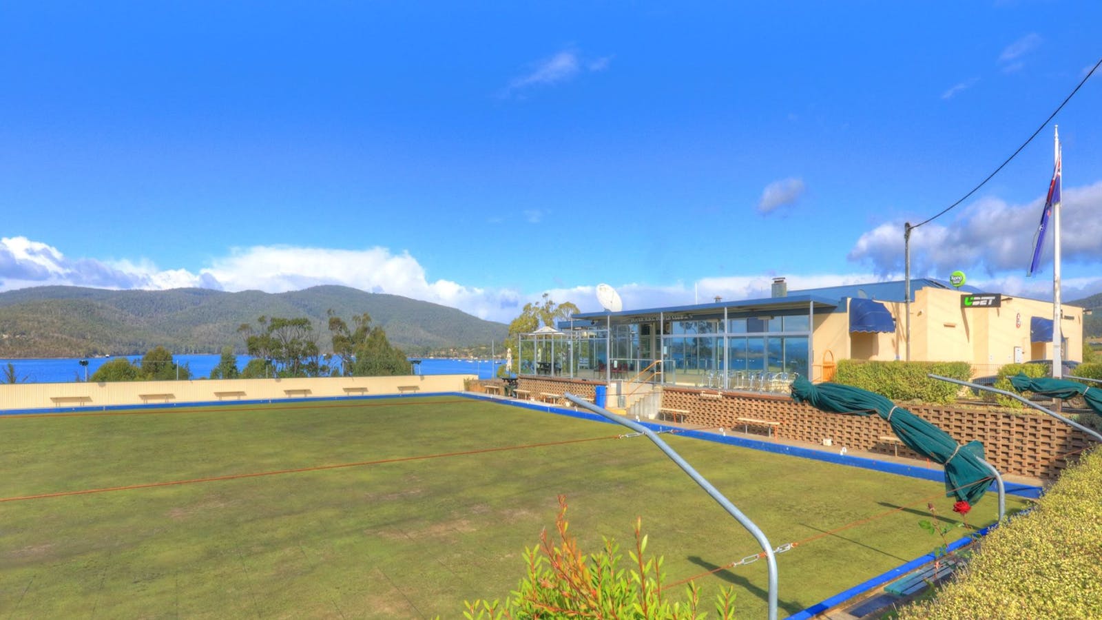 Bowling green at Bayview Dining at Dover RSL Club