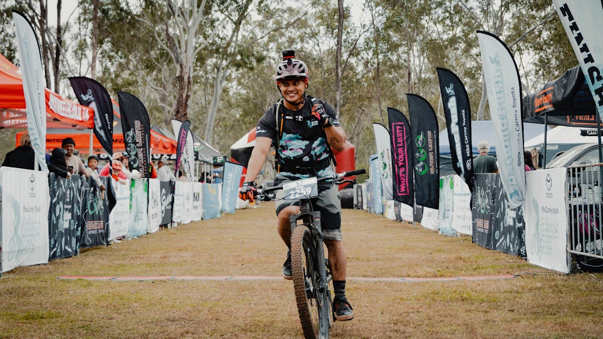 finish line