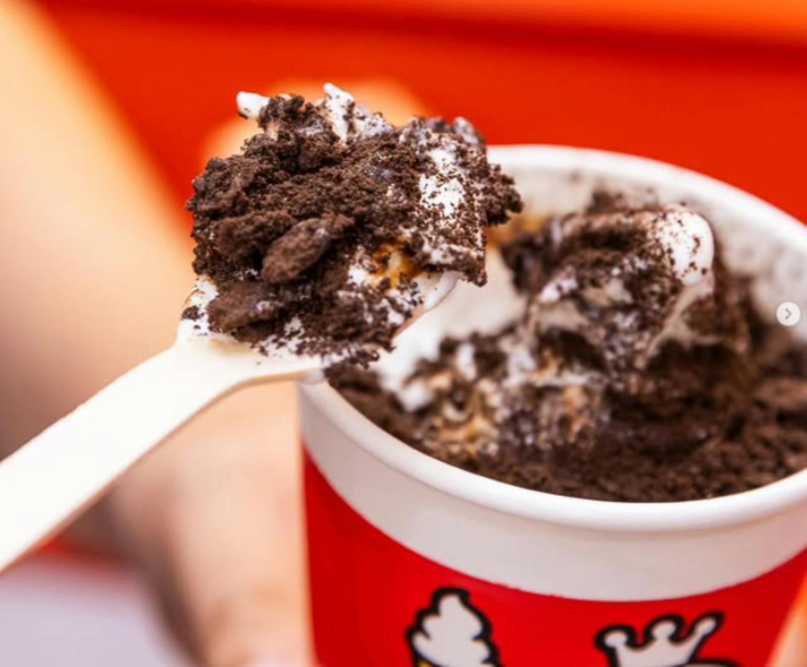 Mixue冰淇淋和茶