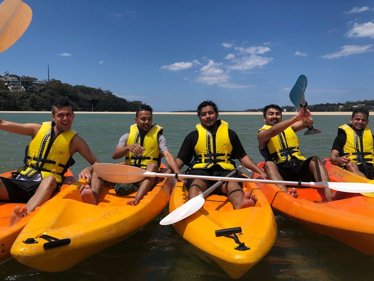Kayak hire and kayak tour at Bundeena