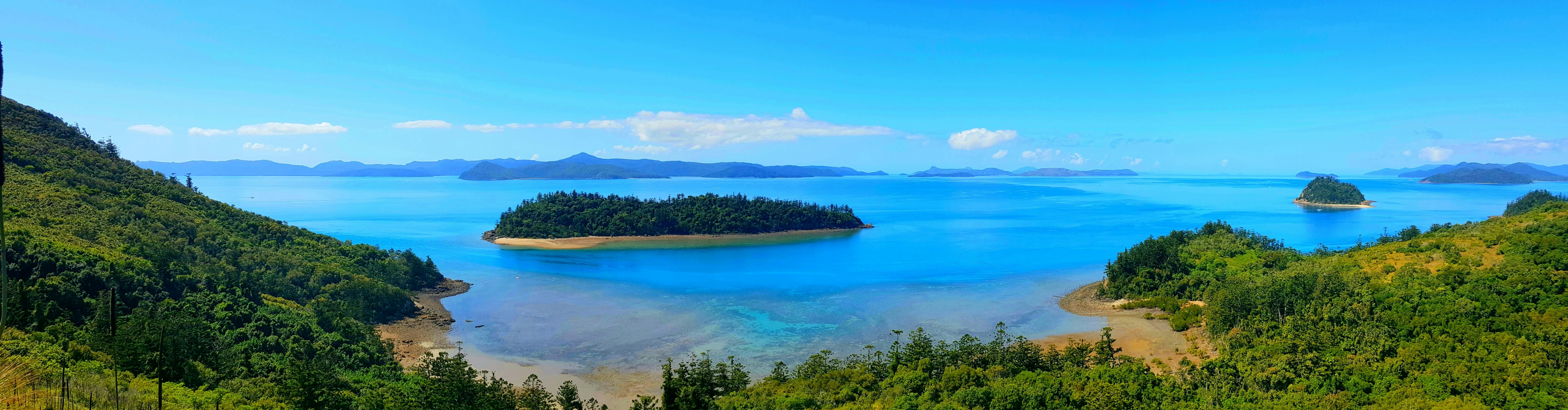 One of the many views from the trail as you ride. Riding from Mt. Jeffrey's to Spion Cob.