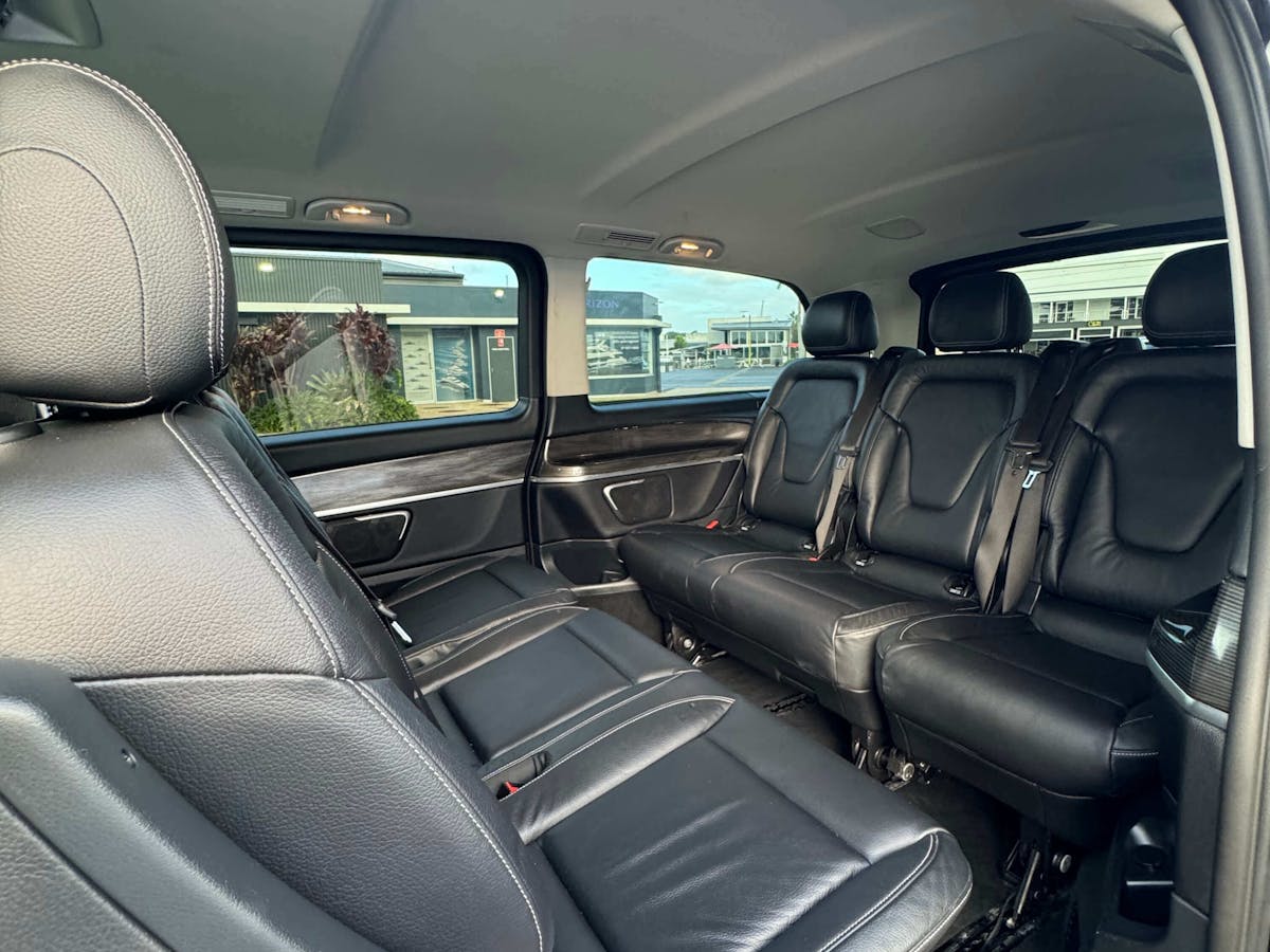 Mercedes V-Class luxury private transport on the Gold Coast for airport transfers and private tours.