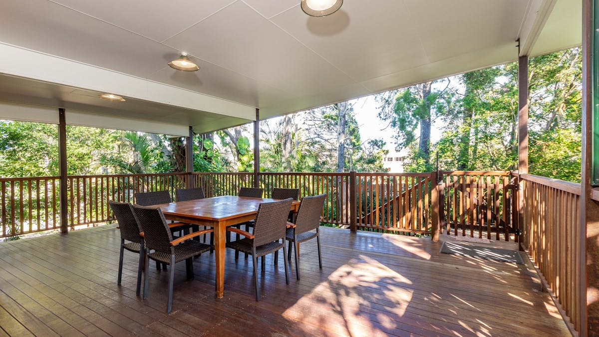 Back deck