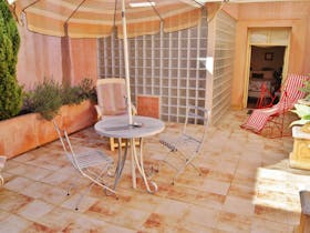 Loggia Spa Suite with private courtyard