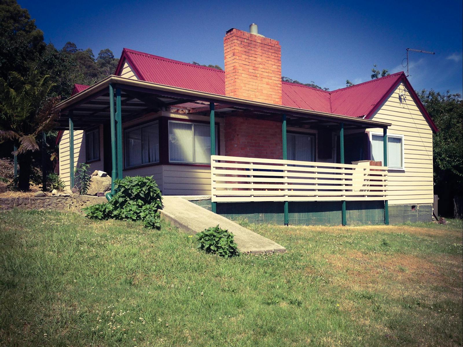 Sunny verandah