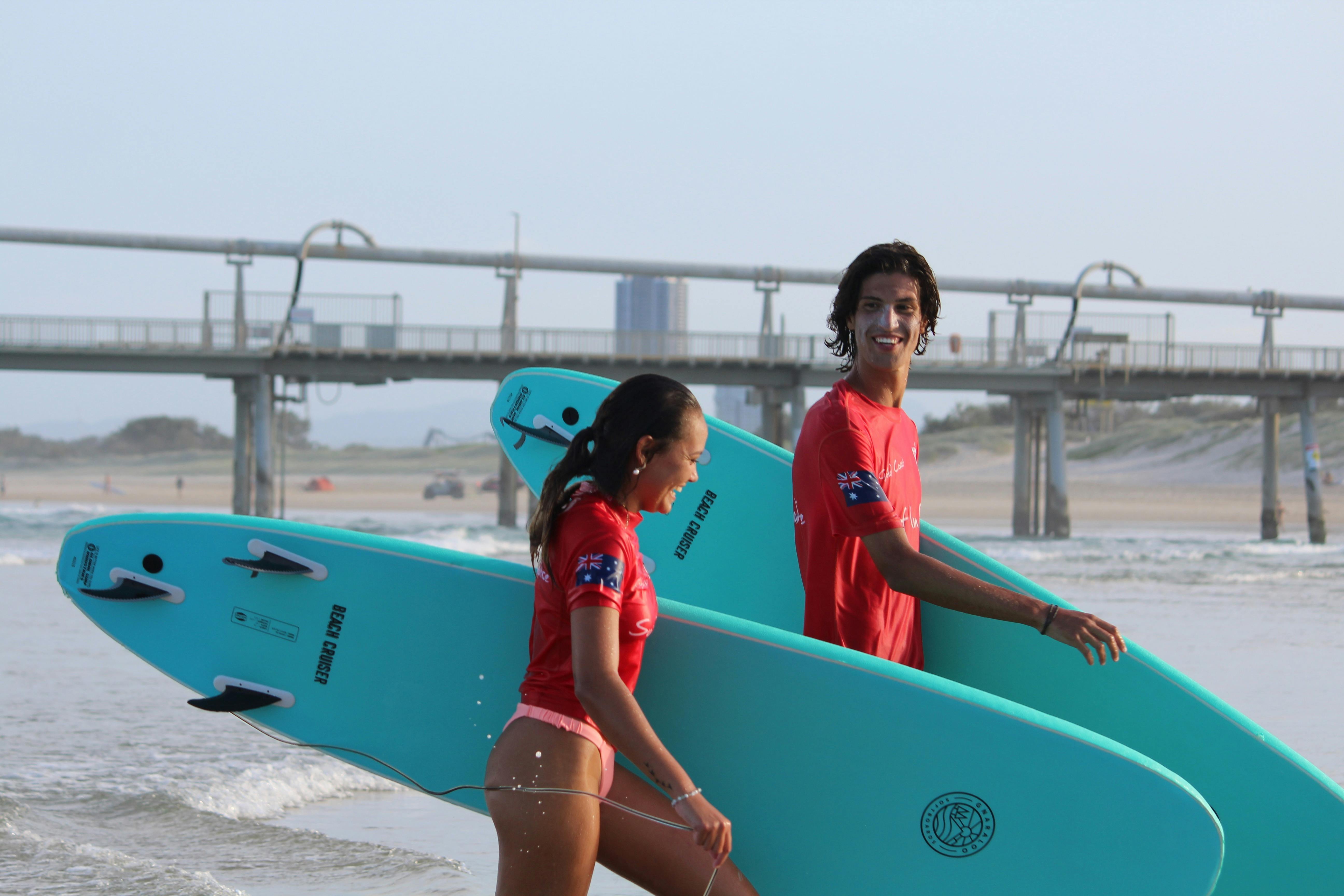 Fun surfing Gold Coast