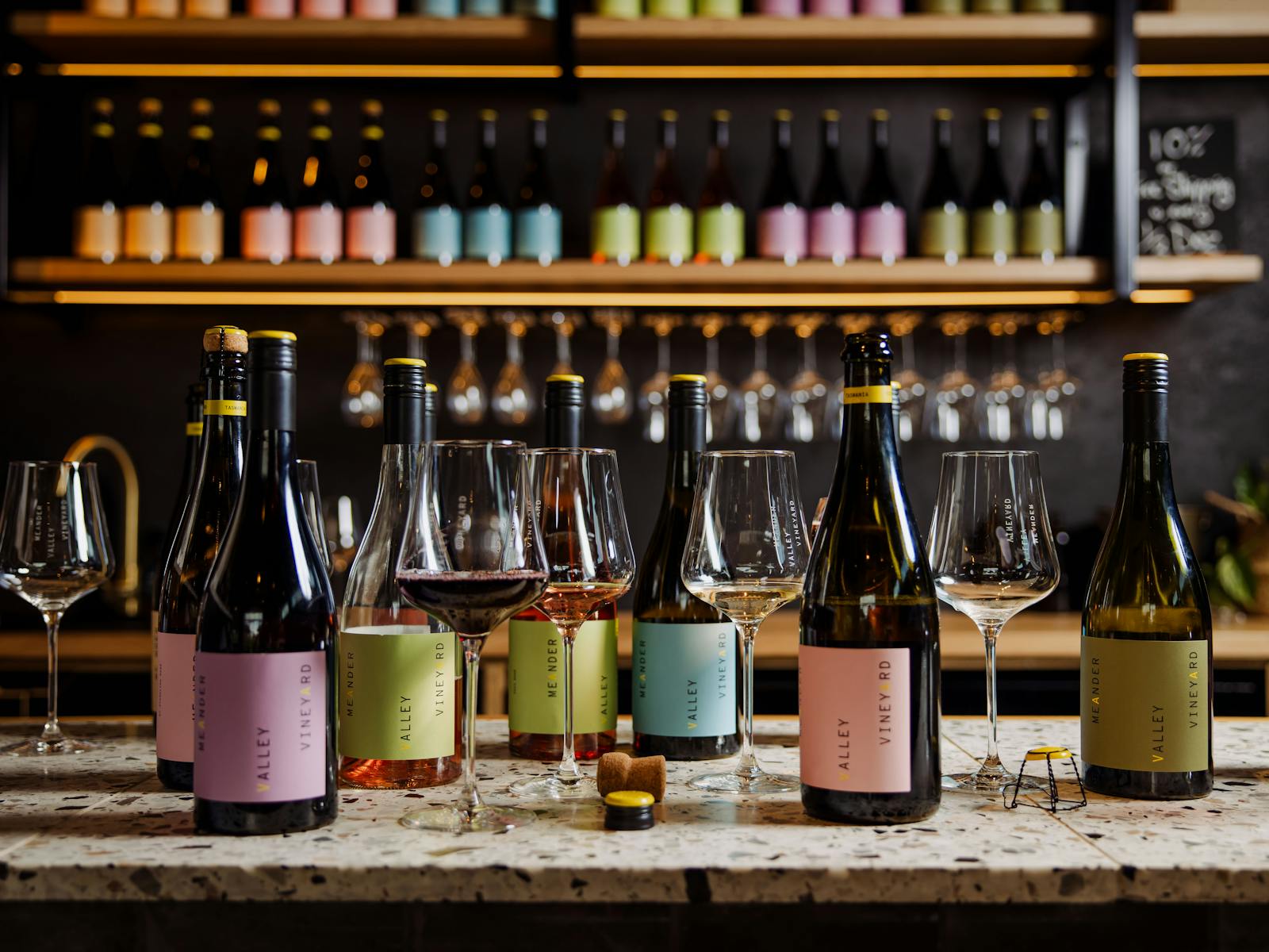 Wine at Bar