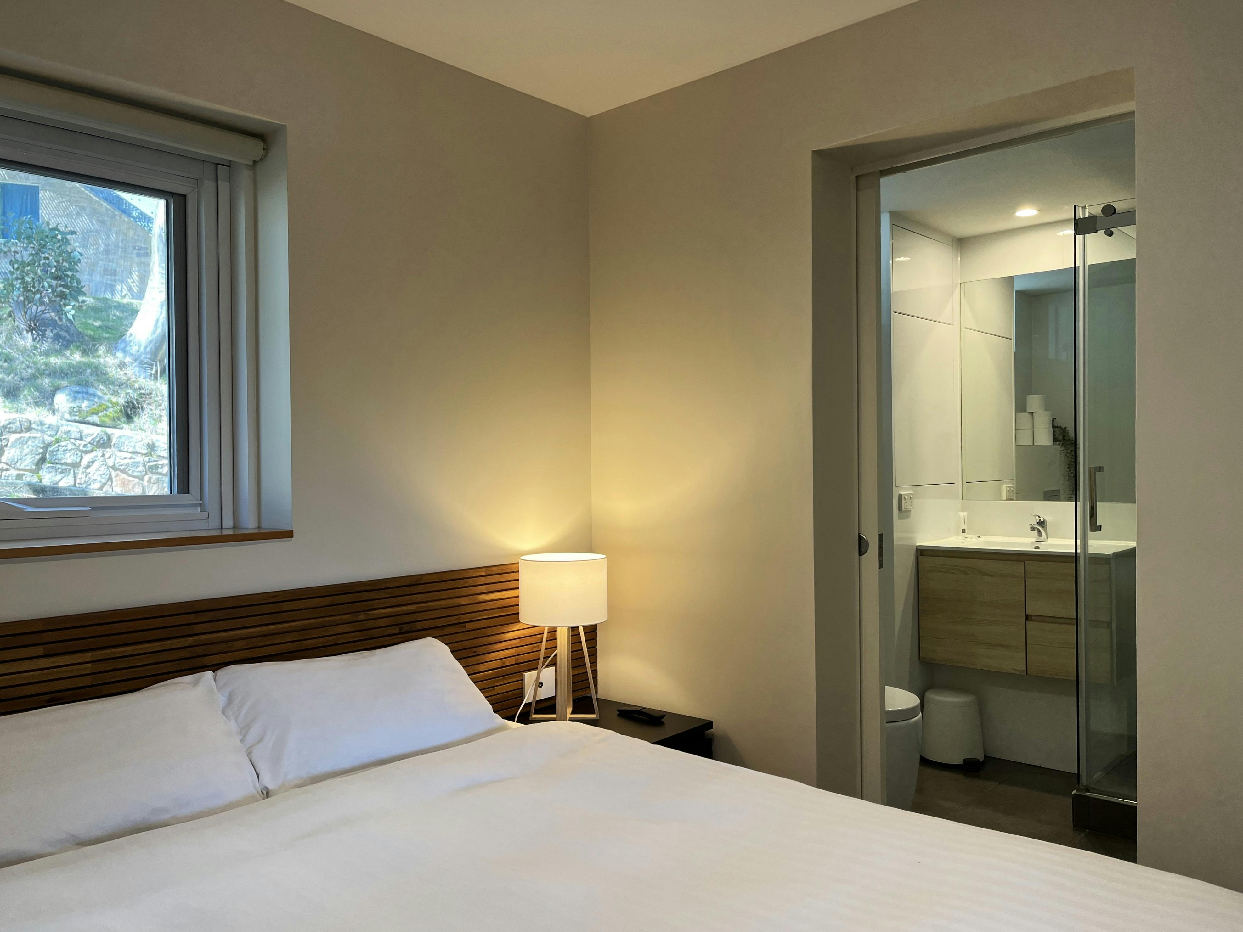 Master bedroom with ensuite