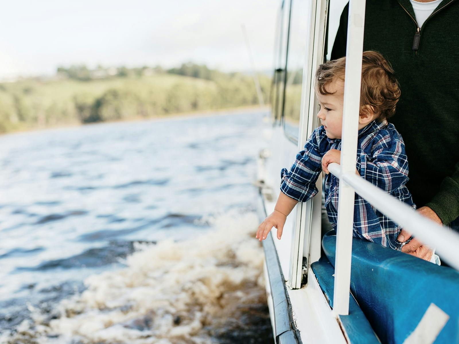 Family and kids' river adventure image