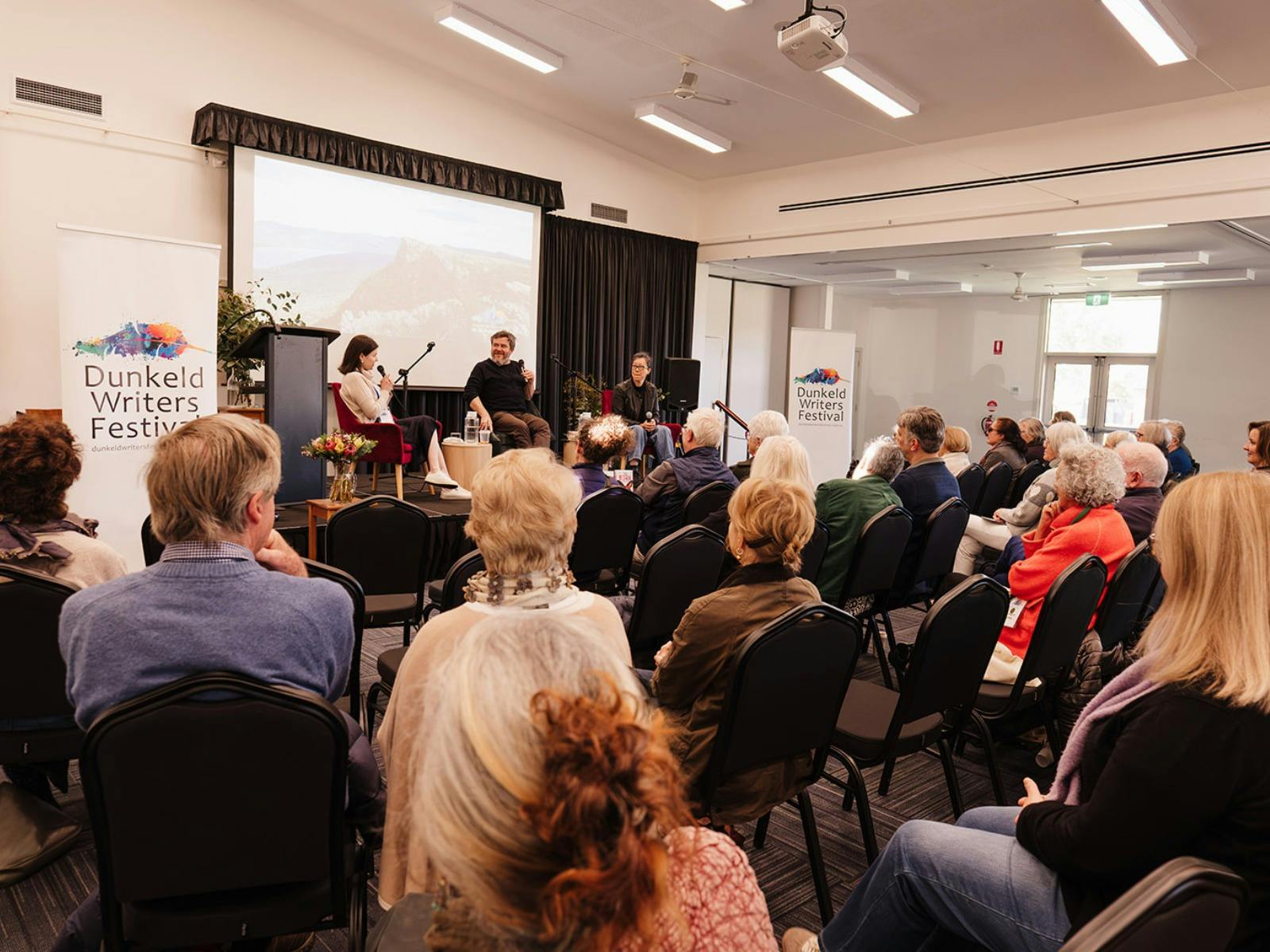 A panel in progress at DWF