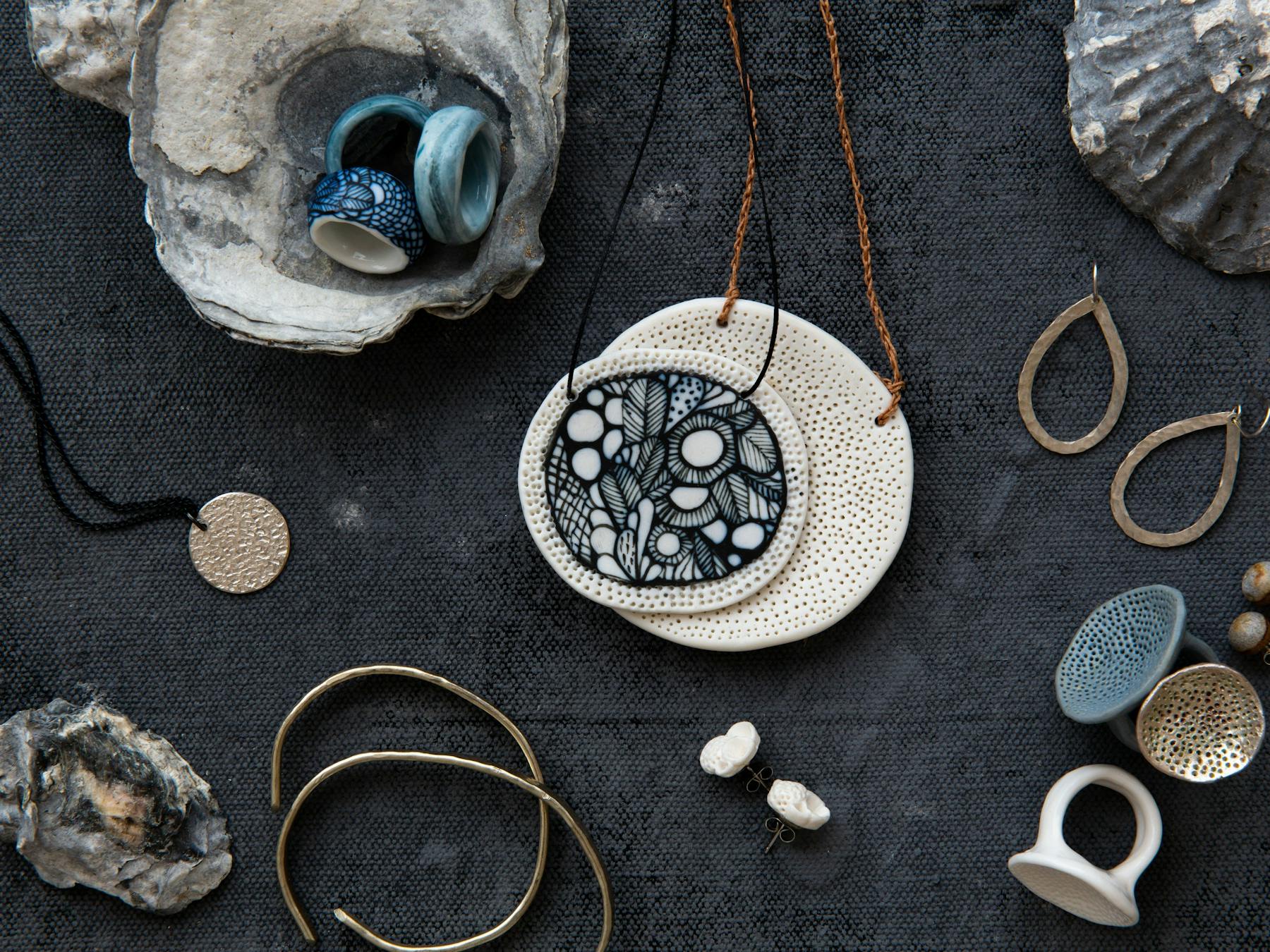 Handcrafted jewellery at Tribe