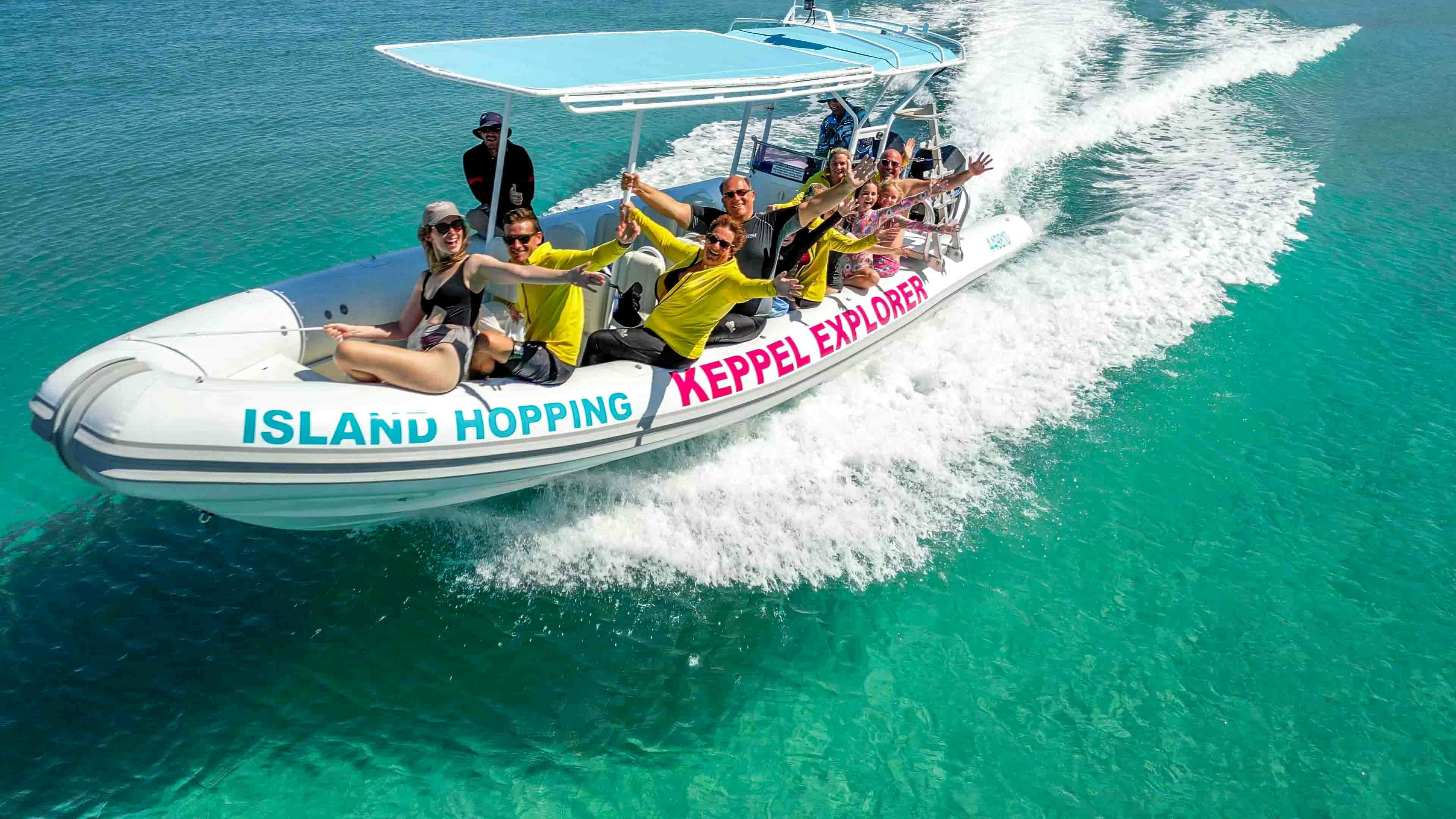 Great Keppel Island Hopping (5-in-1) Adventure Tour