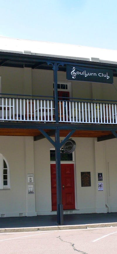 Street view of the Goulburn Club