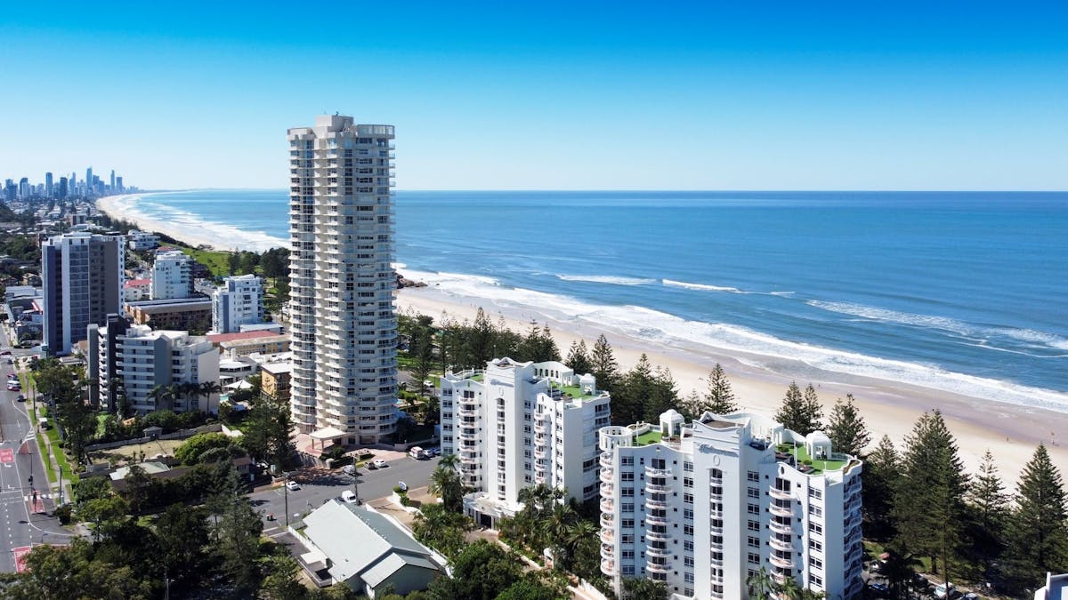 Aerial View - ULTIQA Burleigh Mediterranean Resort